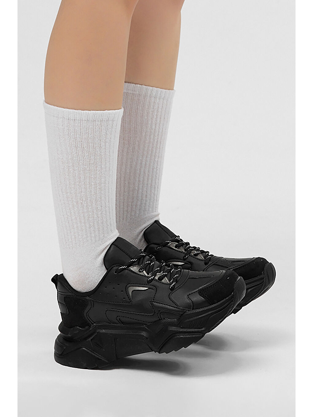 Kadın Siyah Spor Ayakkabı Dnz