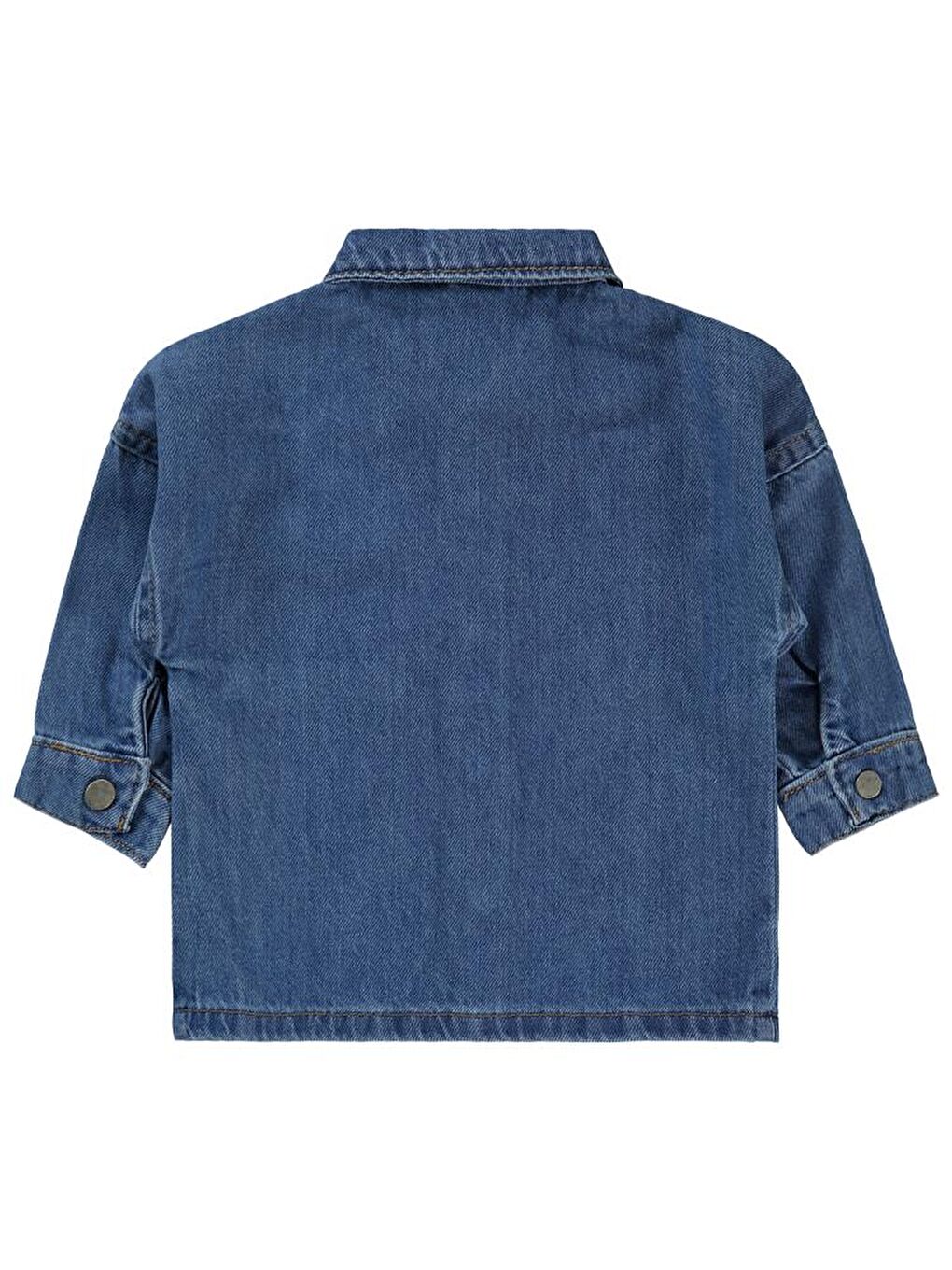 Baby Basic 9-18 Ay Gömlek - Mavi12-18 Ay