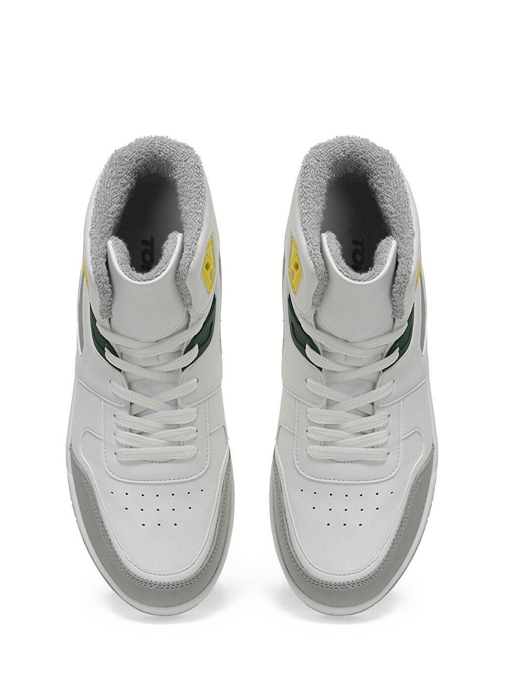 BOJACK 3PR Beyaz Erkek High Sneaker-3