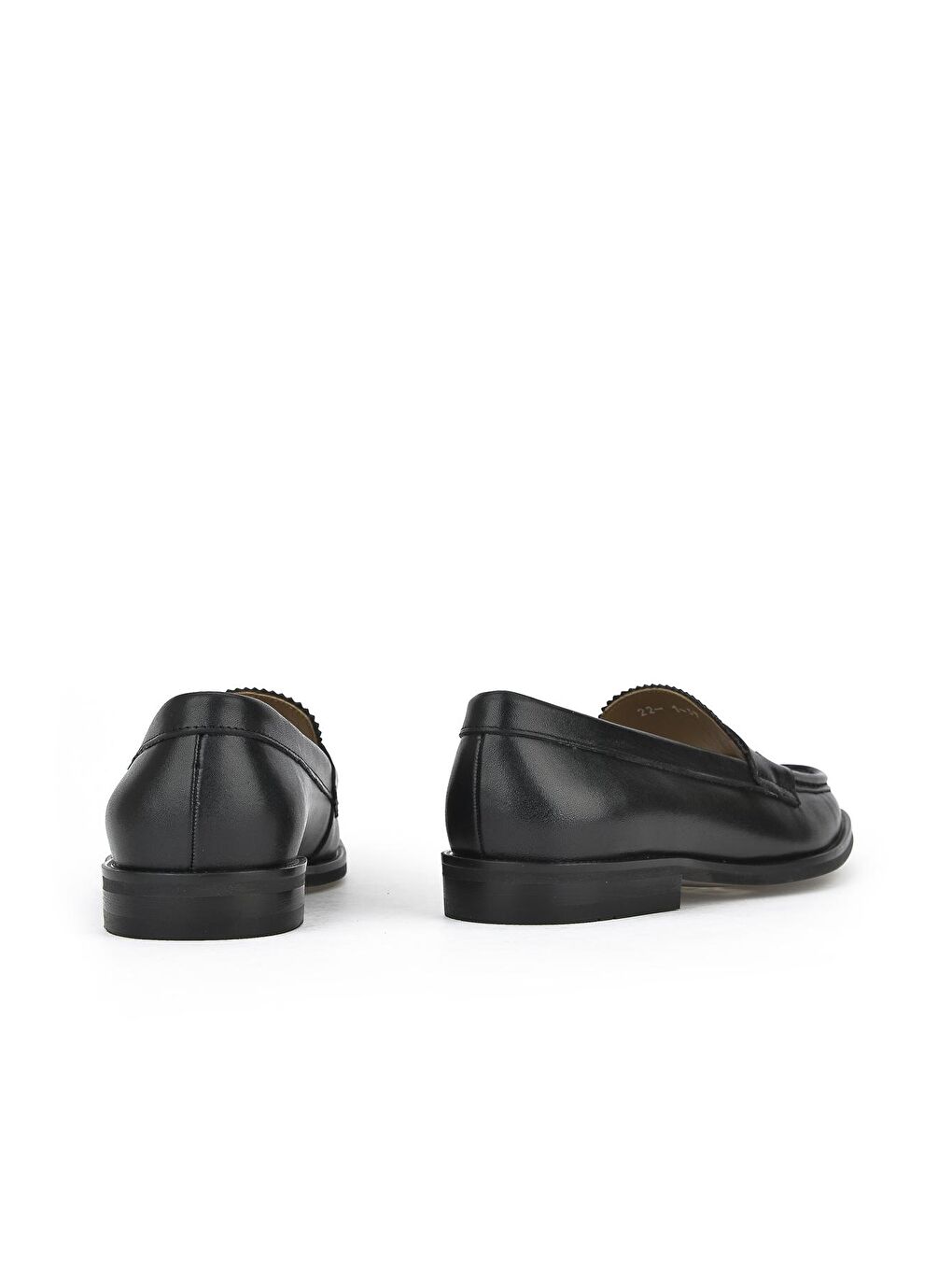 Hakiki Deri Kadın Ayakkabı 13194 11650 Siyah-2