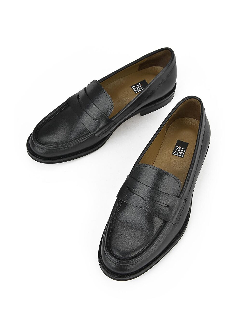 Hakiki Deri Kadın Ayakkabı 13194 11650 Siyah-3