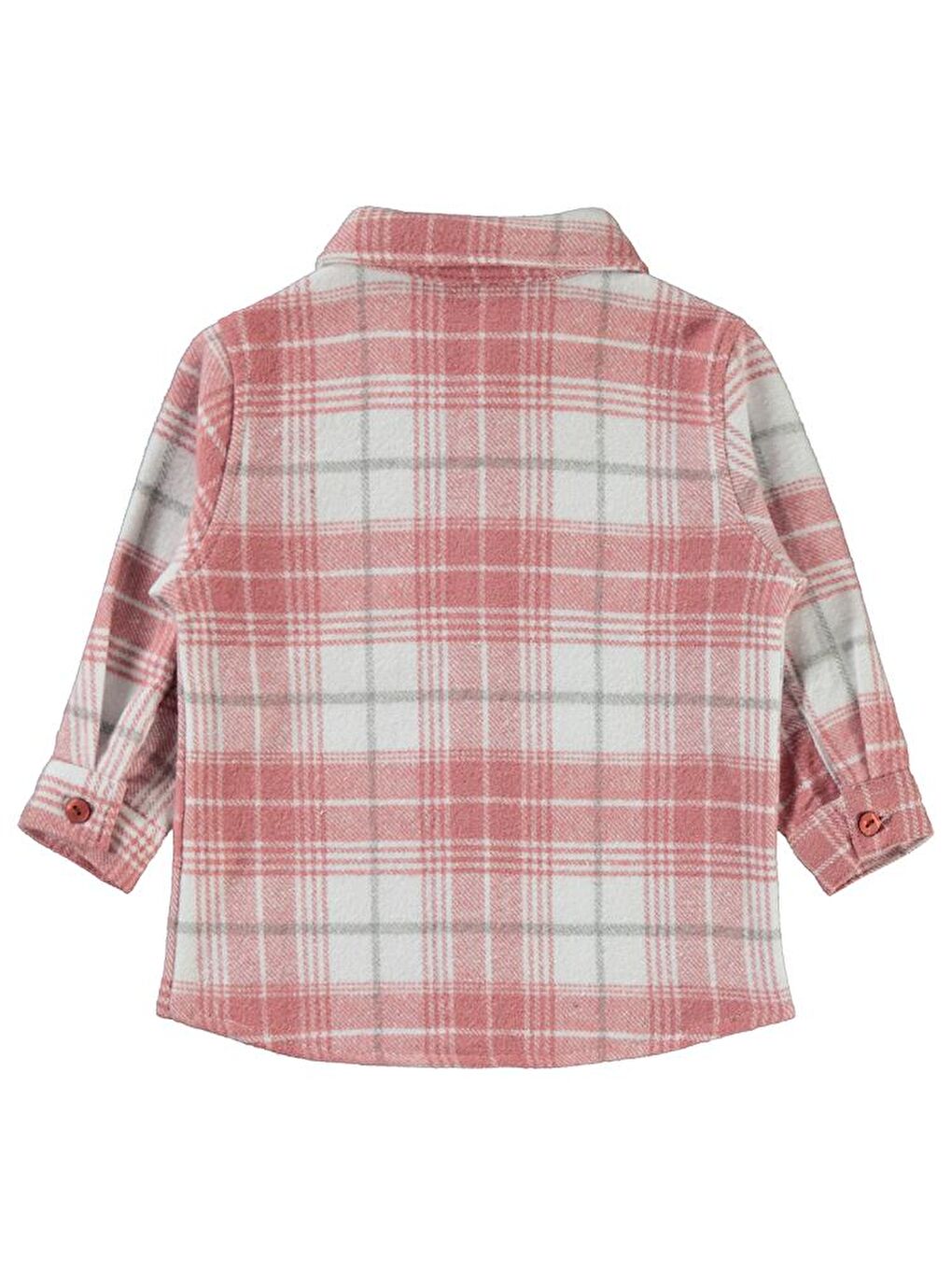 Pembe Baby Bebe Yaka 6-18 Ay Gömlek - Pudra 9-12 Ay-3