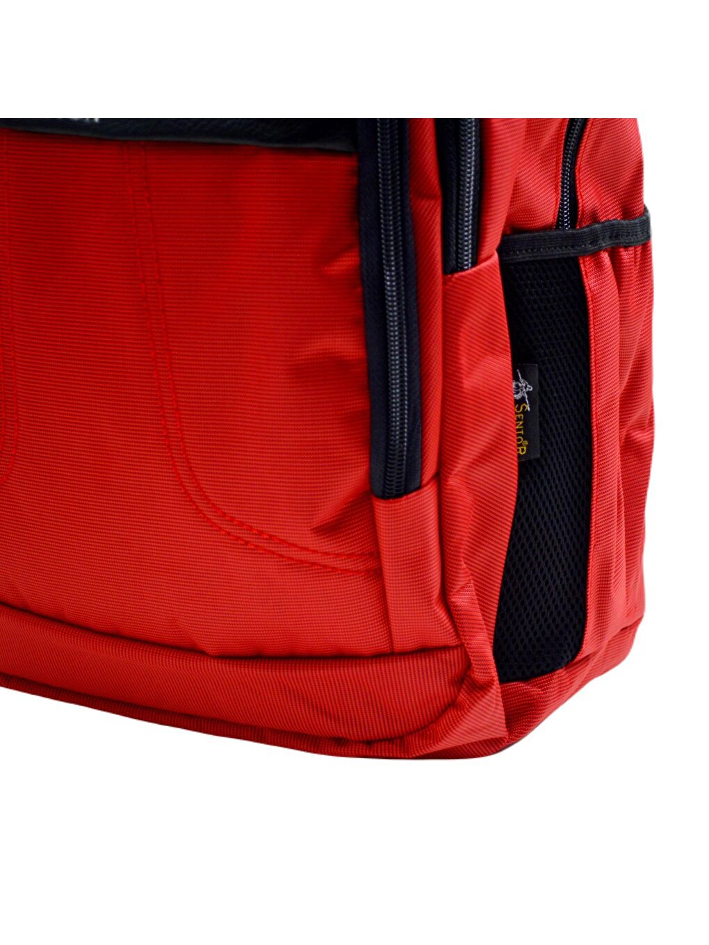 3 Bölmeli Okul Sırt Çantası Kırmızı (50005)-2