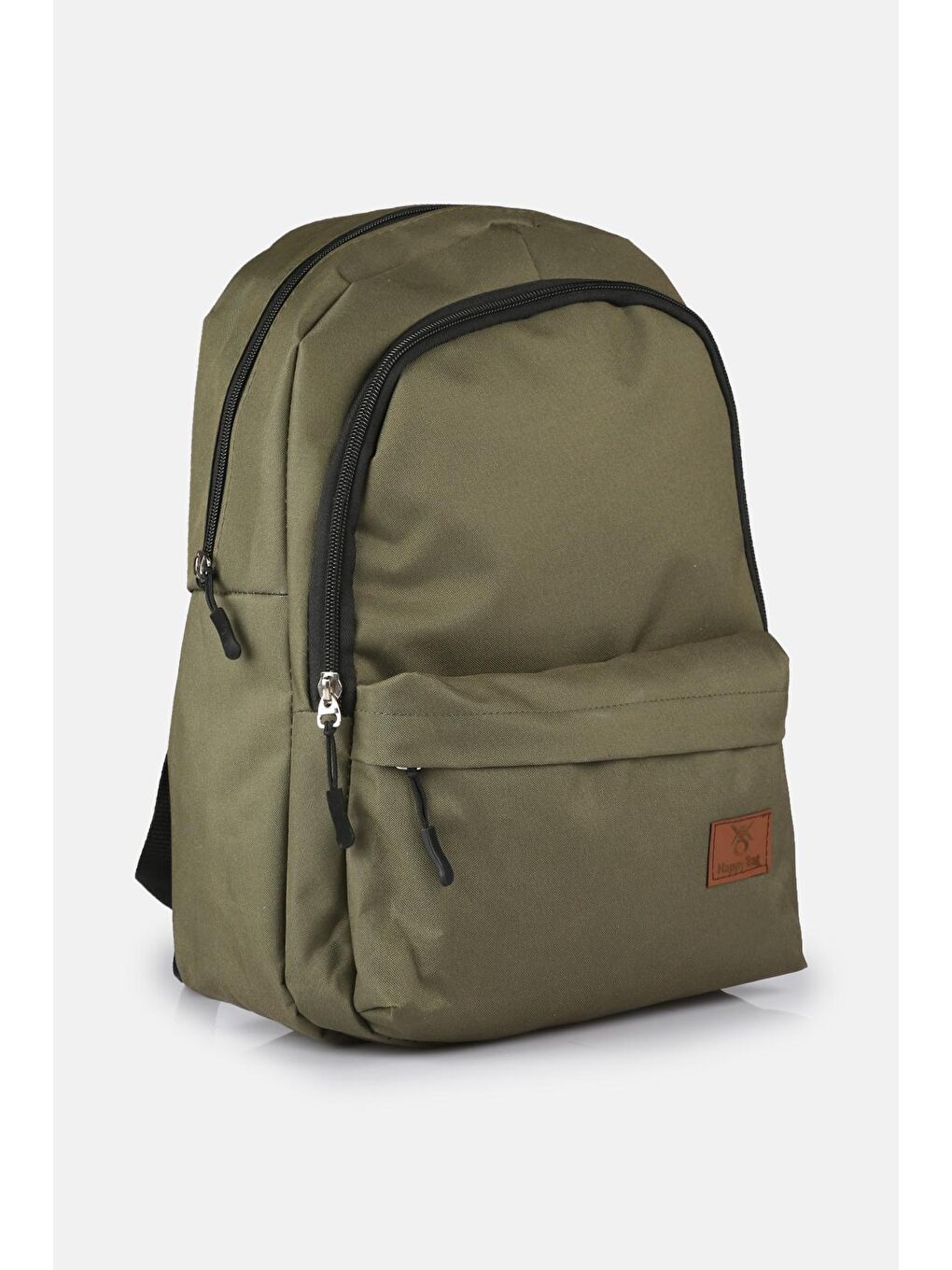 Haki Basic Çok Bölmeli Sırt Çantası