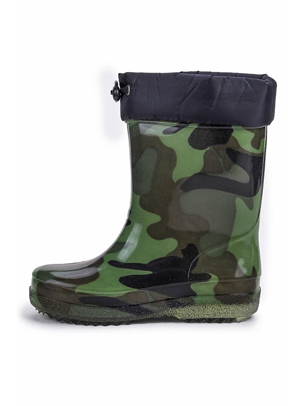 Haki Savana Su Geçirmez Erkek Çocuk Yağmur Çizmesi