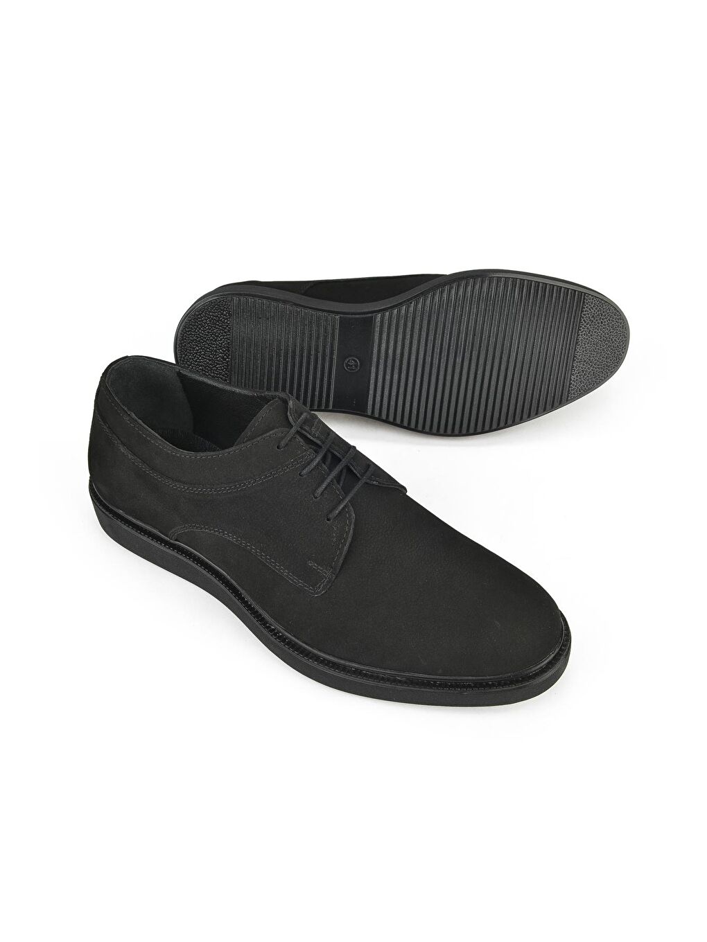 Hakiki Deri Erkek Ayakkabı 133744Z6002 Siyah-3