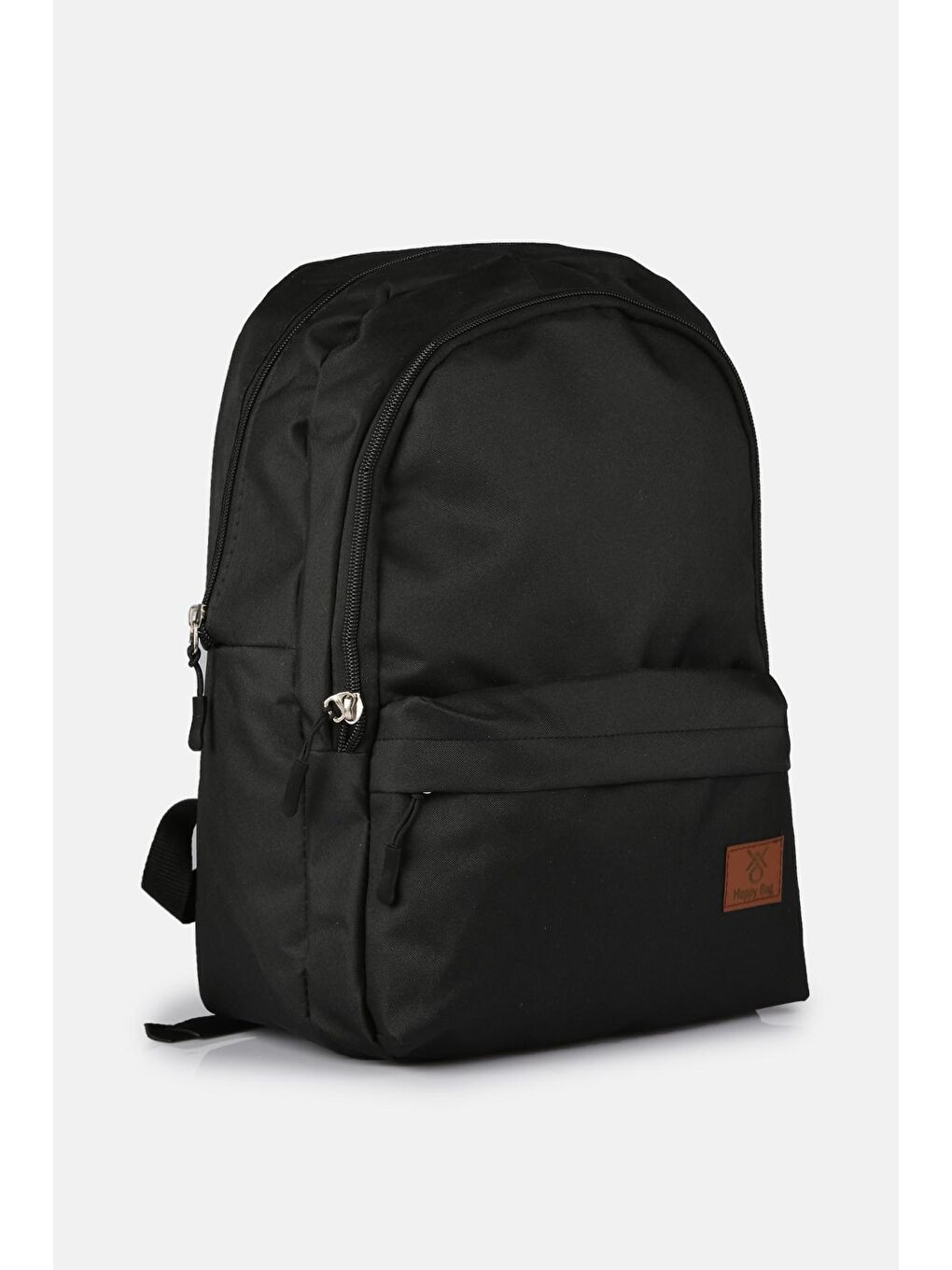 Siyah Basic Çok Bölmeli Sırt Çantası