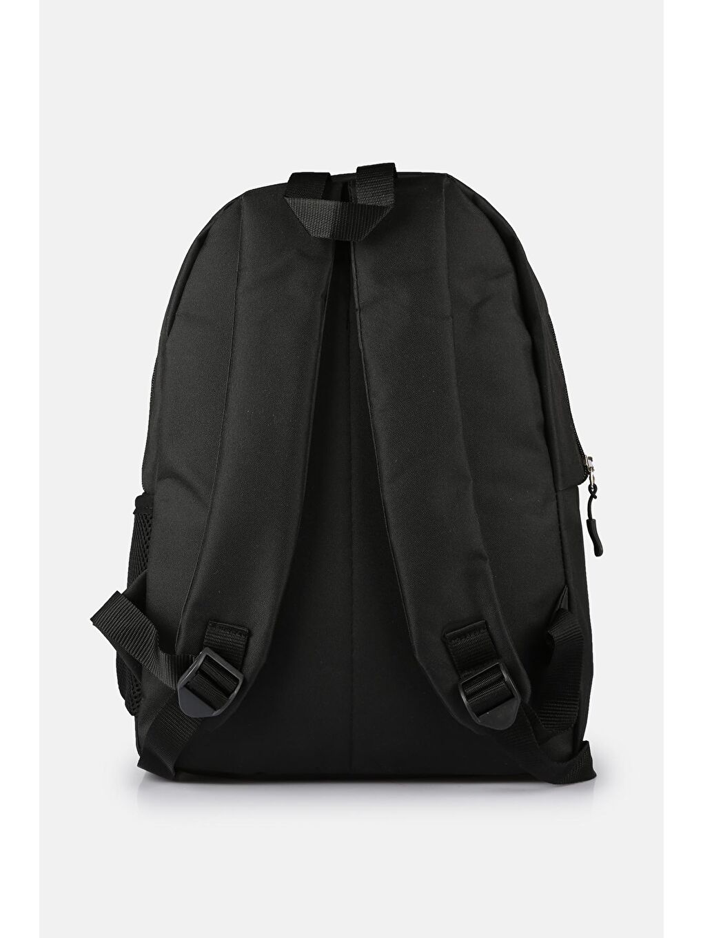 Siyah Basic Çok Bölmeli Sırt Çantası-2