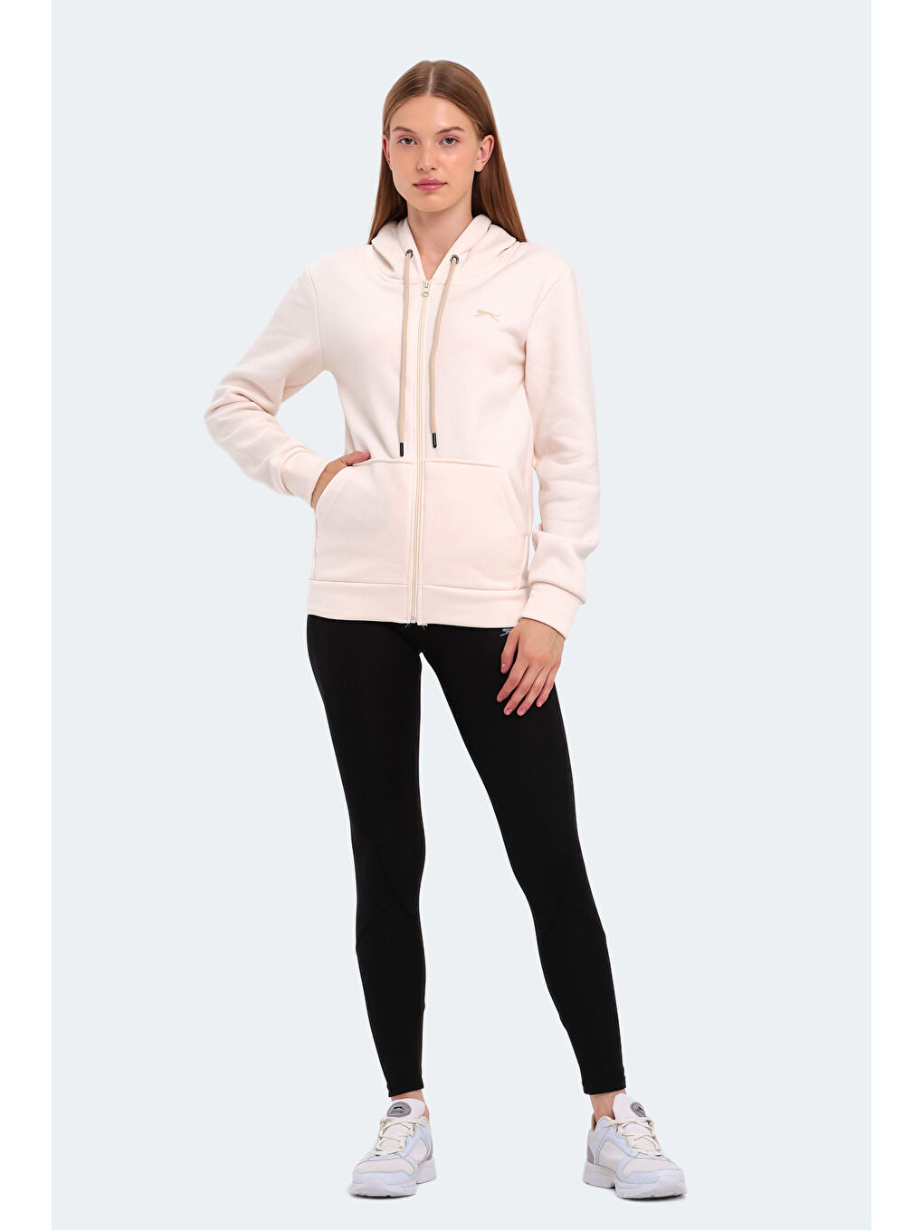 SLAZENGER KATYA Kadın Sweatshirt Ekru - 6
