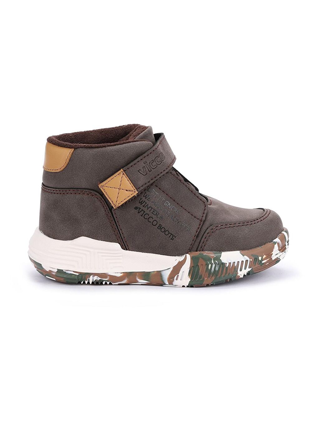 Kahverengi Dallas Cırtlı Erkek Çocuk Bot Ayakkabı 946.F19K.262-3