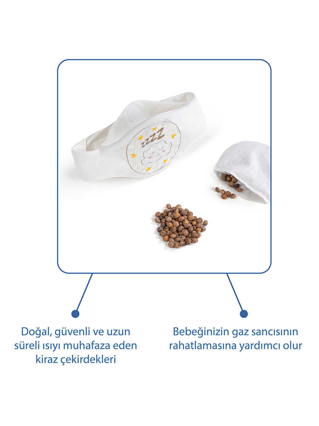 Kiraz Çekirdekli Kemer Ekru-3