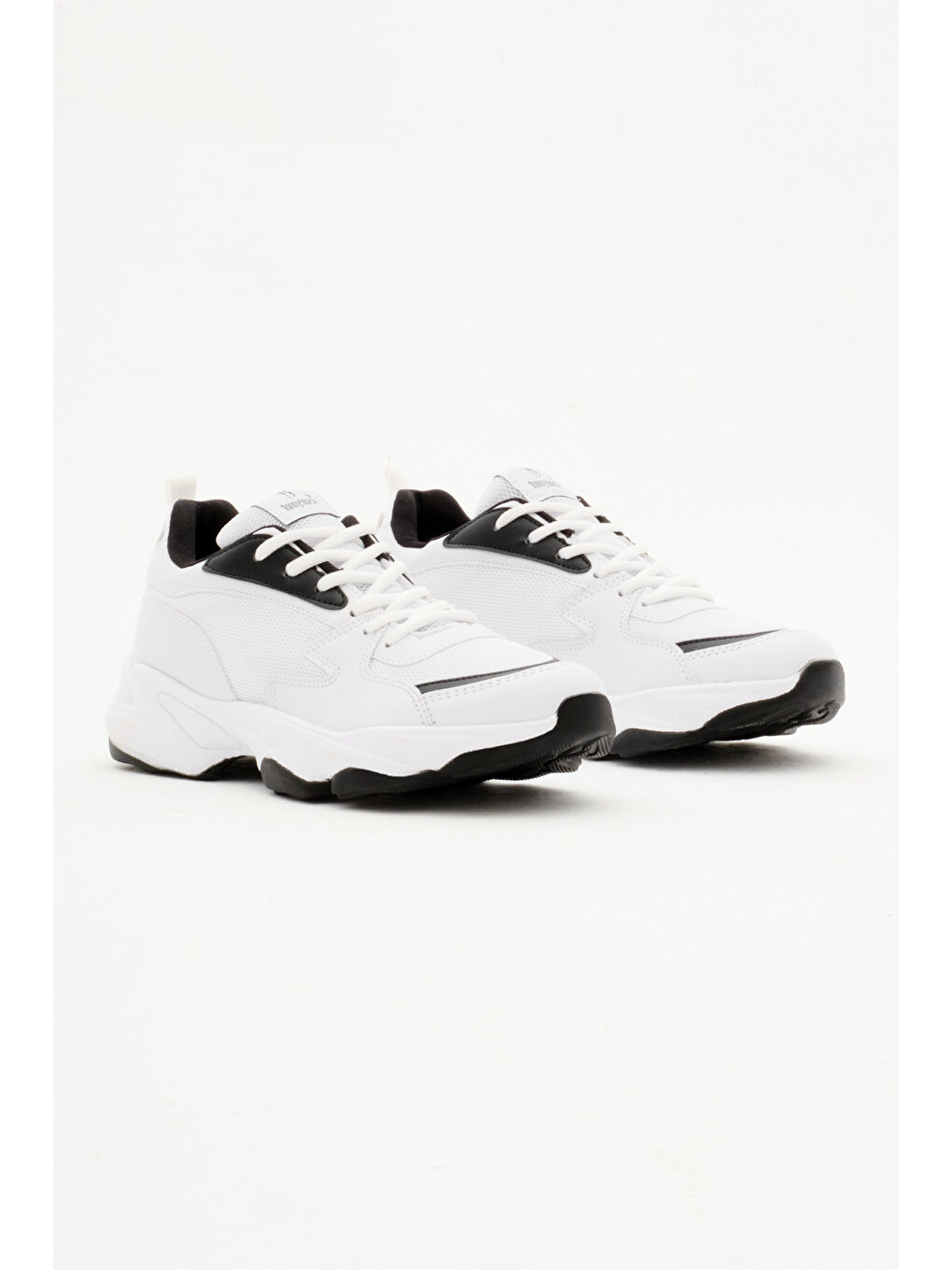 Unisex Beyaz Siyah Spor Ayakkabı Zyp-1