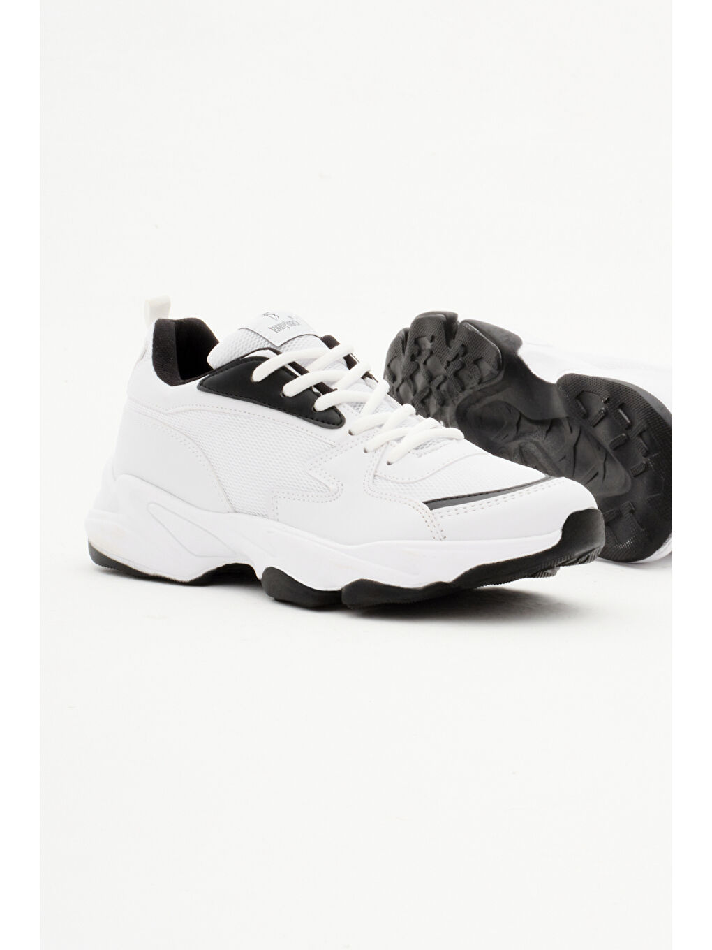 Unisex Beyaz Siyah Spor Ayakkabı Zyp-3