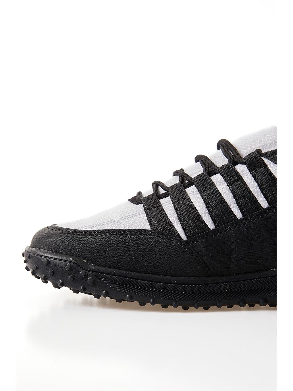 Beyaz Bağcıklı File Detaylı Suni Deri Erkek Spor Ayakkabı - 89114-3