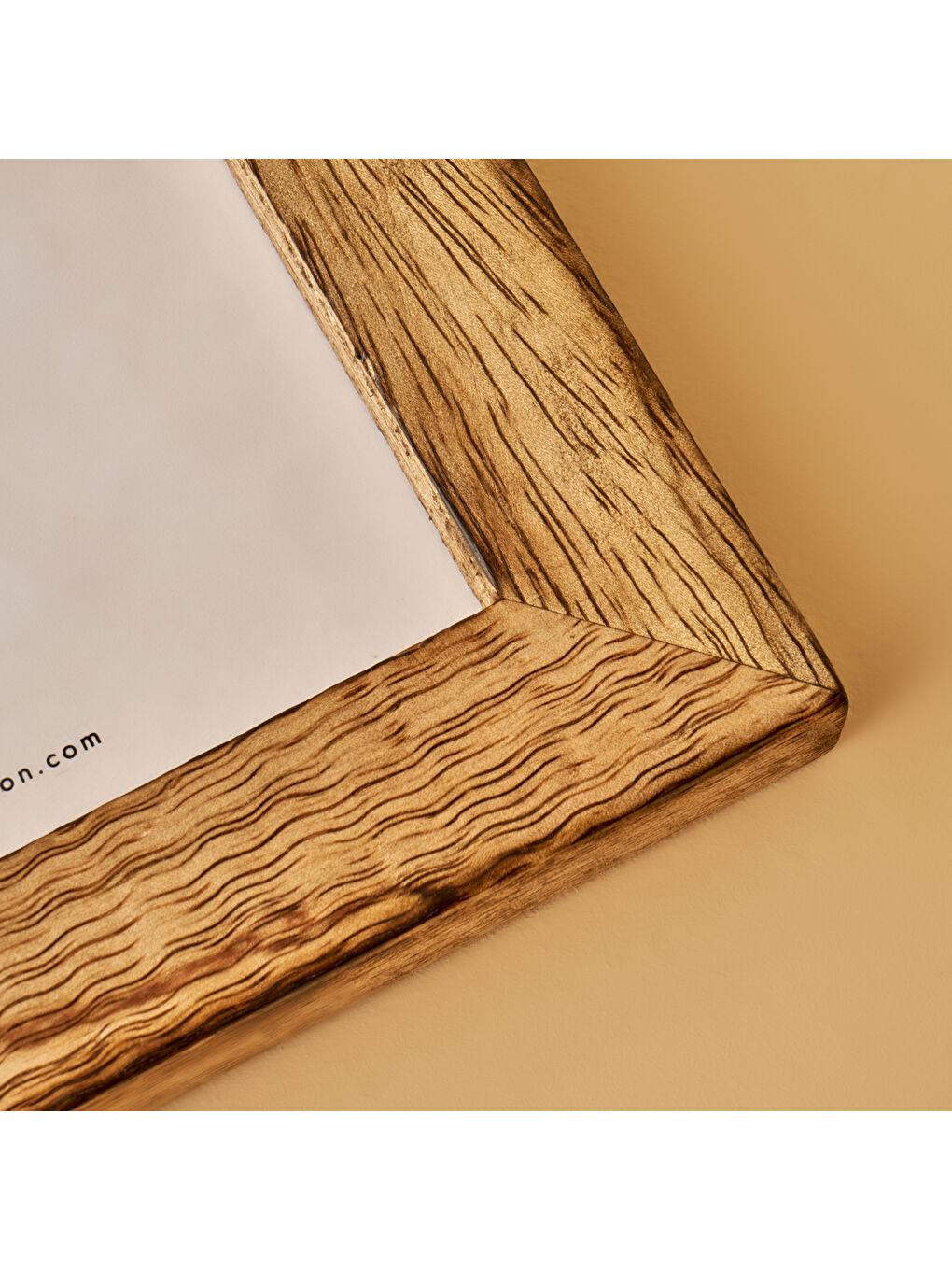 Bej Frida Mango Ağacı Dekoratif Çerçeve Naturel (13,5x18,5 cm)-1