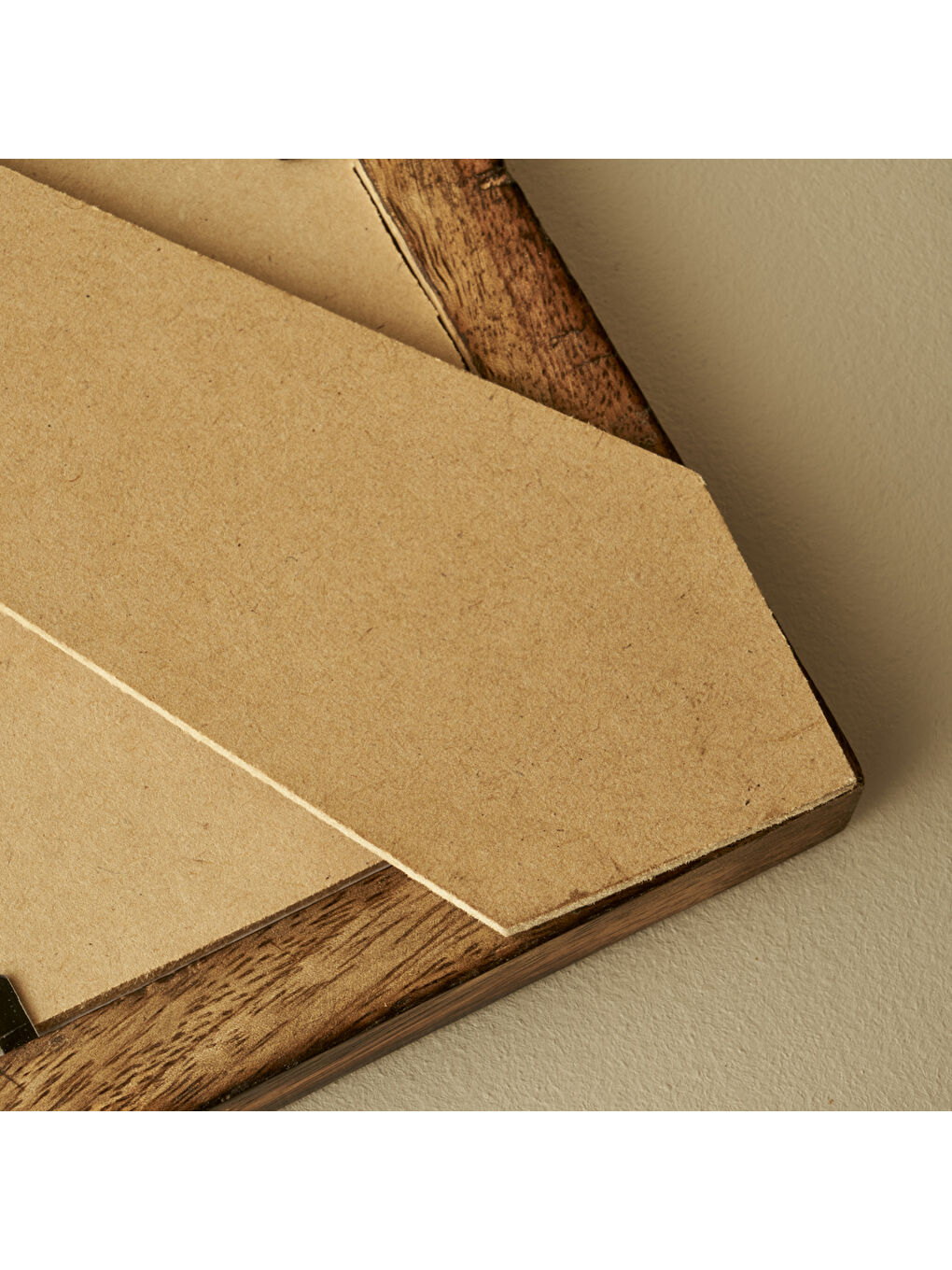 Bej Frida Mango Ağacı Dekoratif Çerçeve Naturel (15,5x20,5 cm)-1