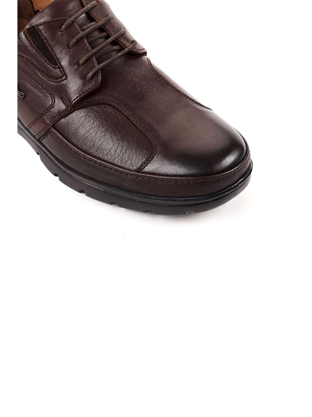 Kahverengi BROKS-H Comfort Erkek Deri Ayakkabı Kahve-4