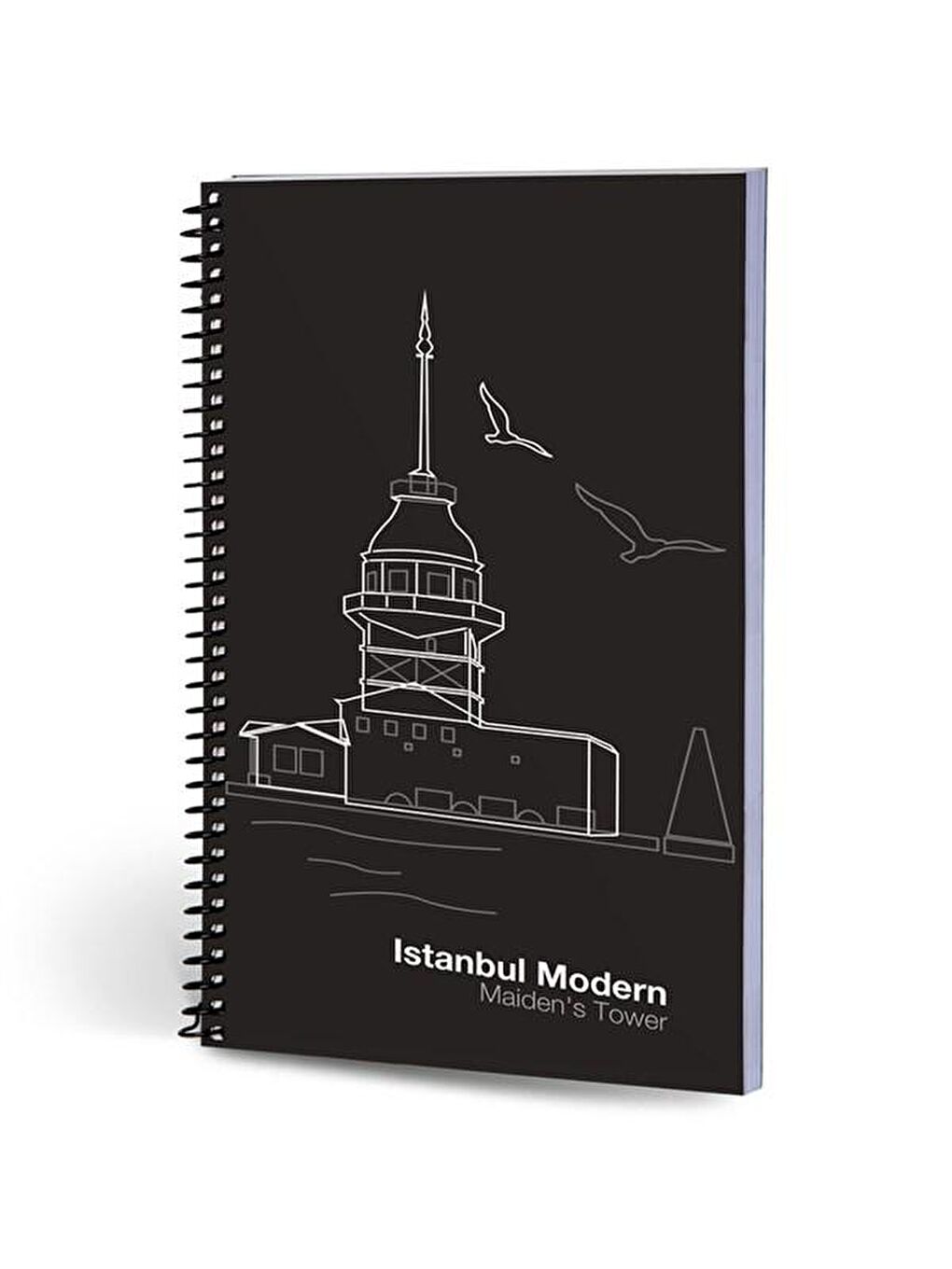 LE COLOR İstanbul Modern Defter Çizgili Kız Kulesi