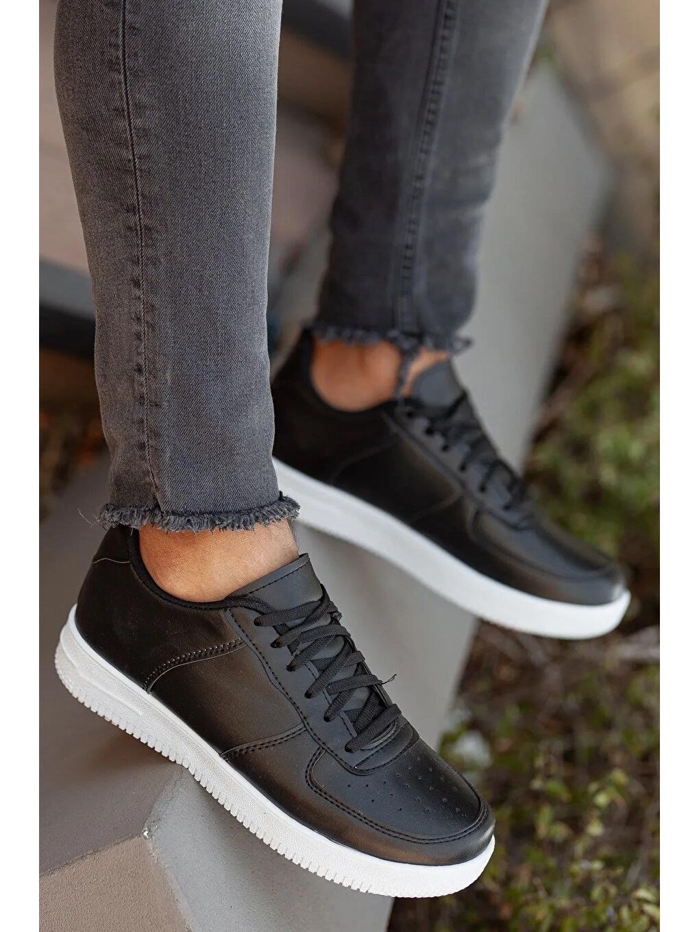 Siyah Savista Men Sneaker Günlük Yürüyüş Sneaker