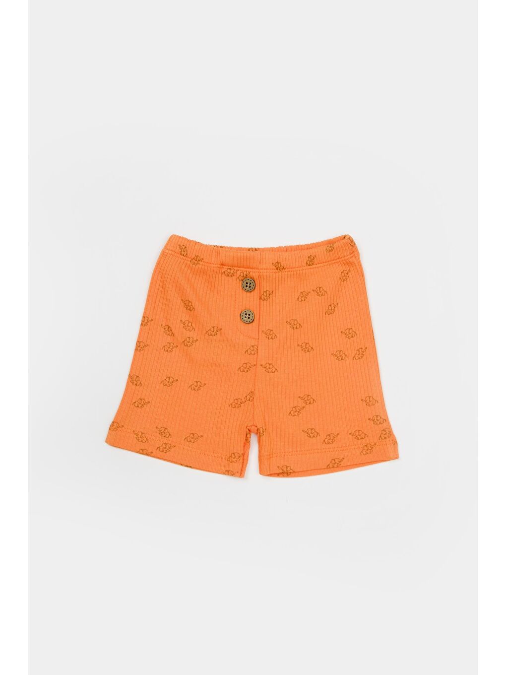 Turuncu Organik Modal Fil Baskılı 2 Li Takım csym11705-4