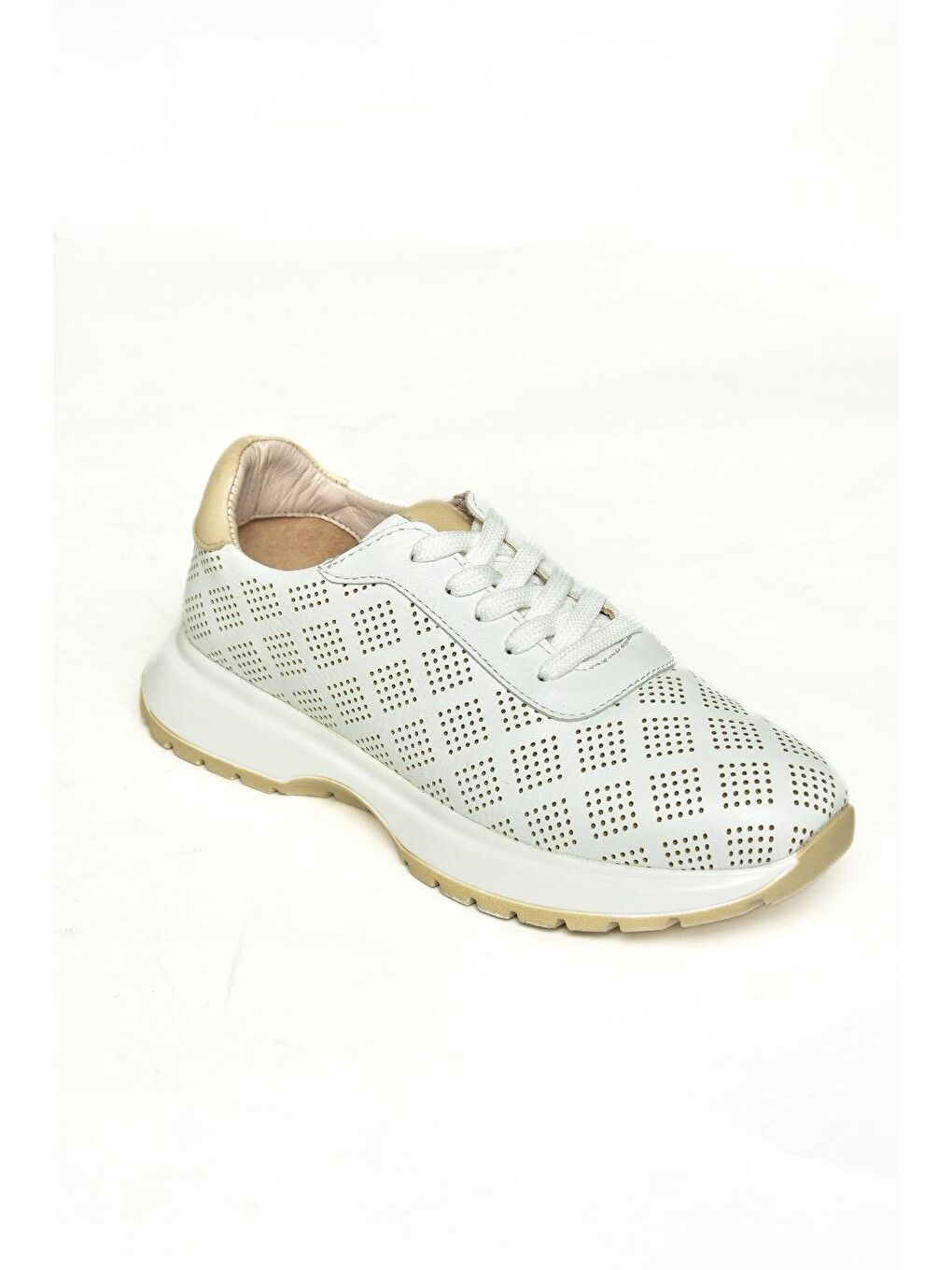 U5550256 Beyaz Kadın Sneakers-1