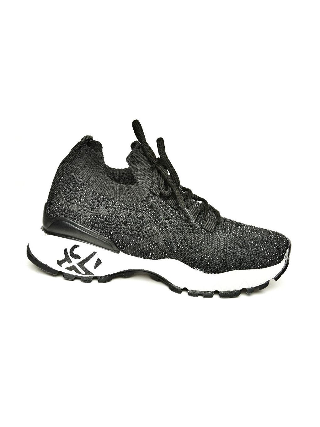 U6029151 Siyah Kadın Sneakers-2