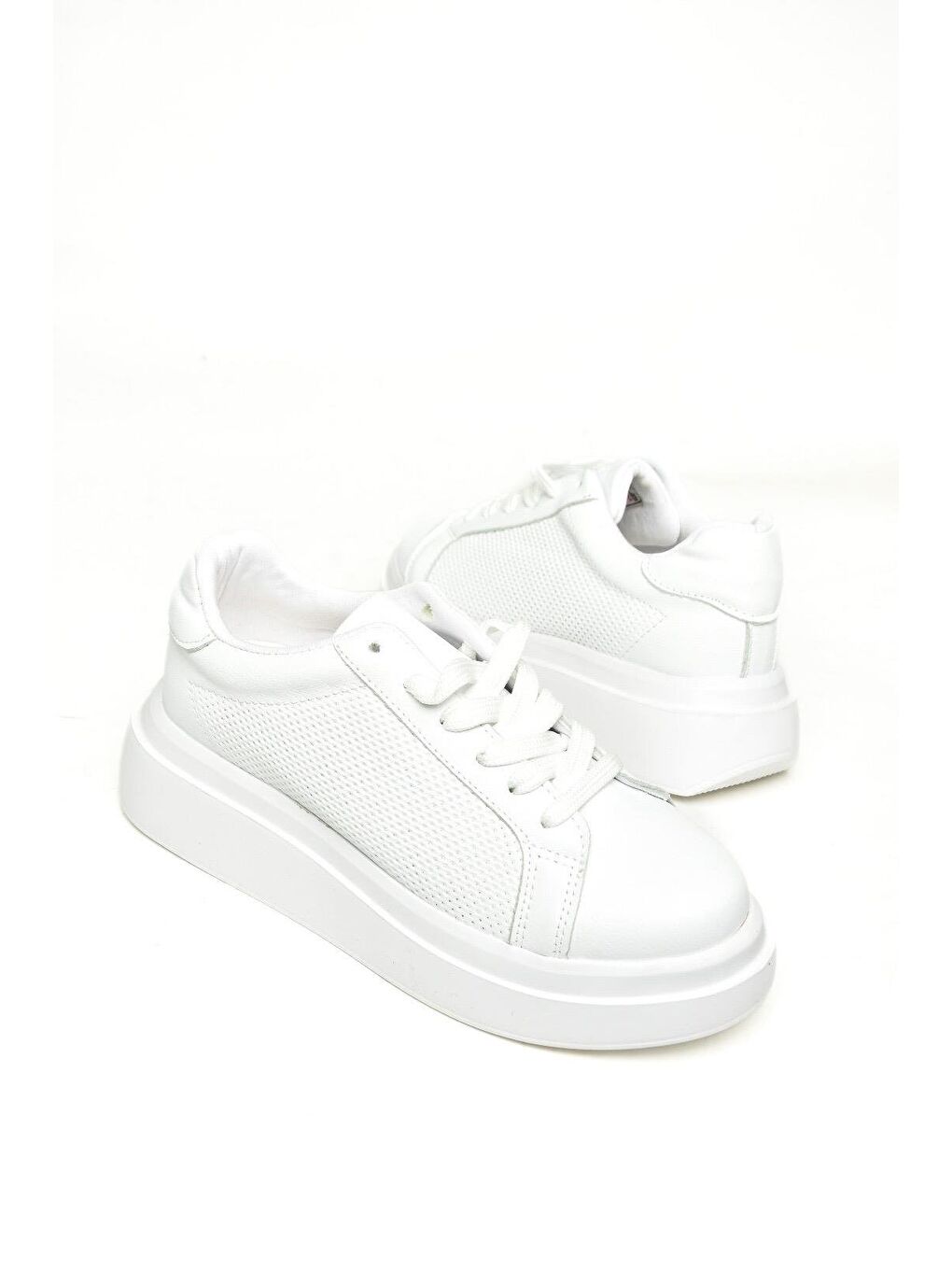 U9732115 Beyaz Kadın Sneakers-2