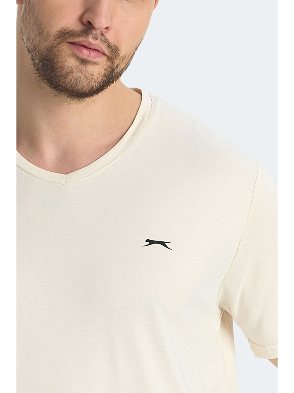 KRAKKER Erkek Bej Tişört-5