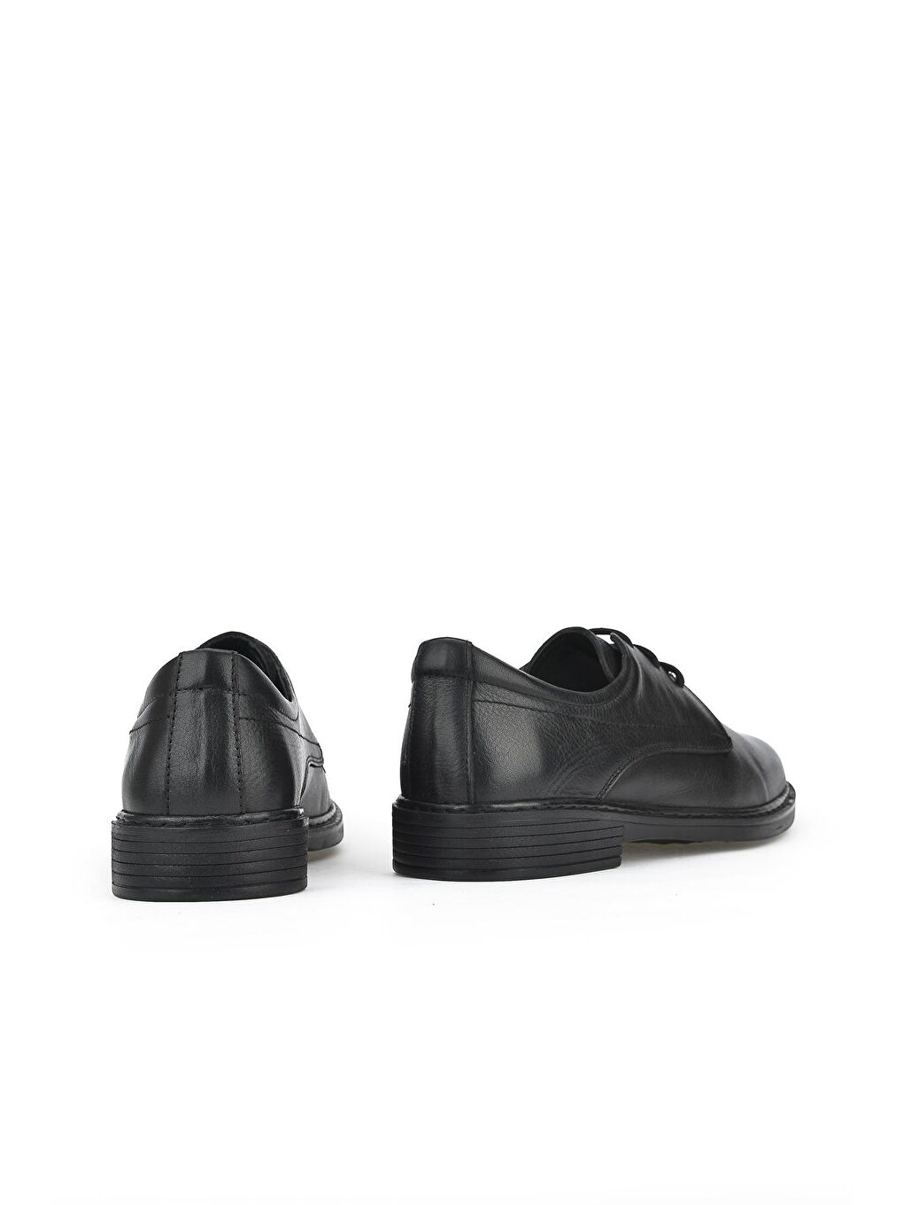 Erkek Hakiki Deri Ayakkabı 13110 AP23501 Siyah-2