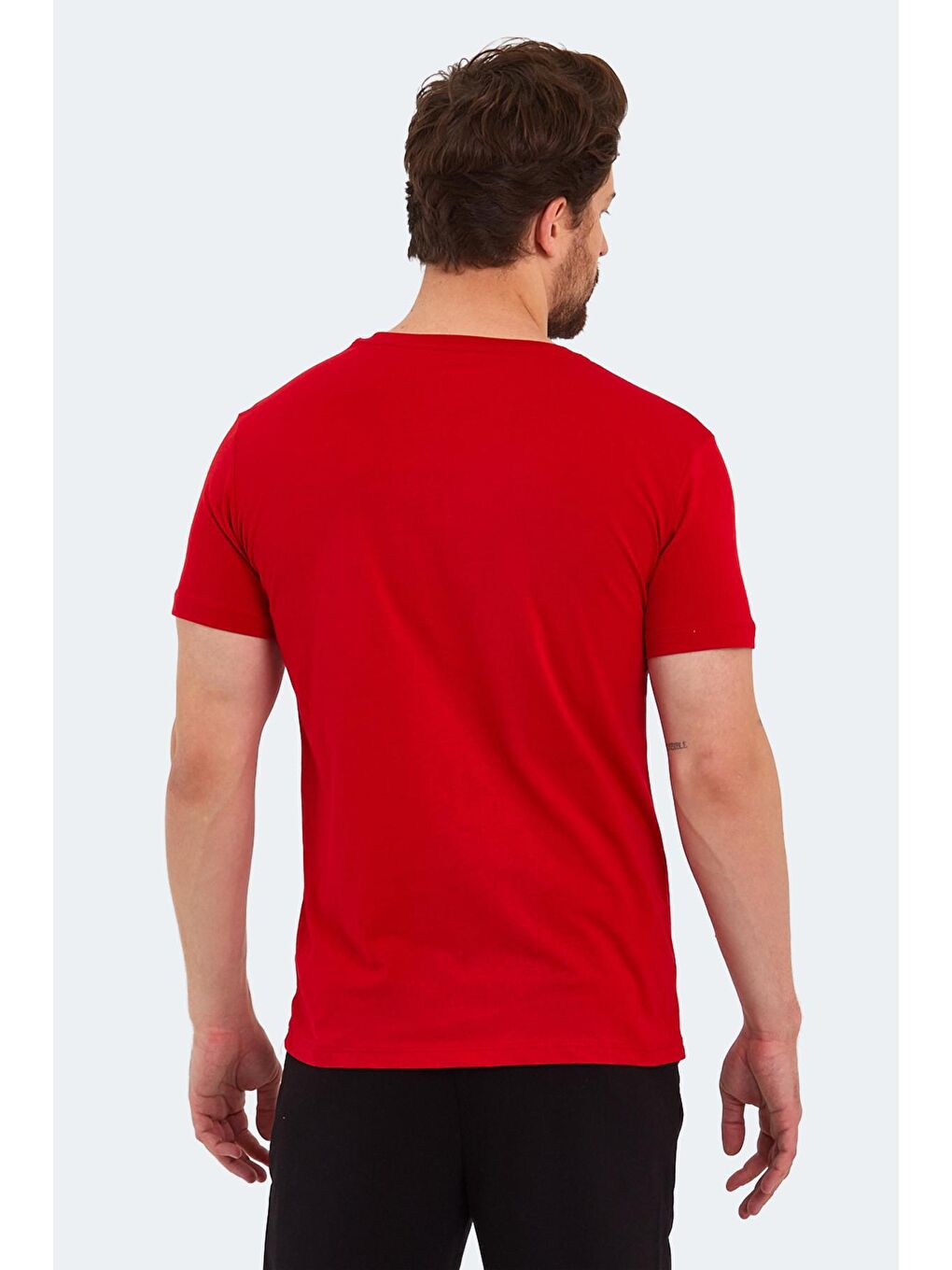 SLAZENGER Kırmızı KATELL Erkek T-Shirt Kırmızı