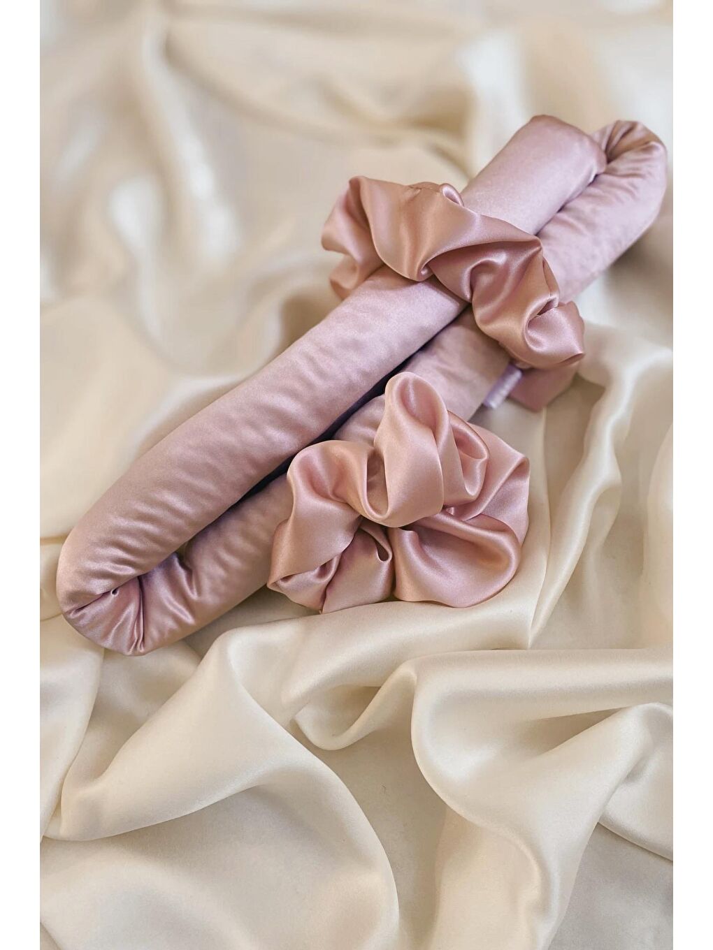 Lazy & Easy Saten Sosis Bigudili Isısız Saç Şekillendirme Seti-2