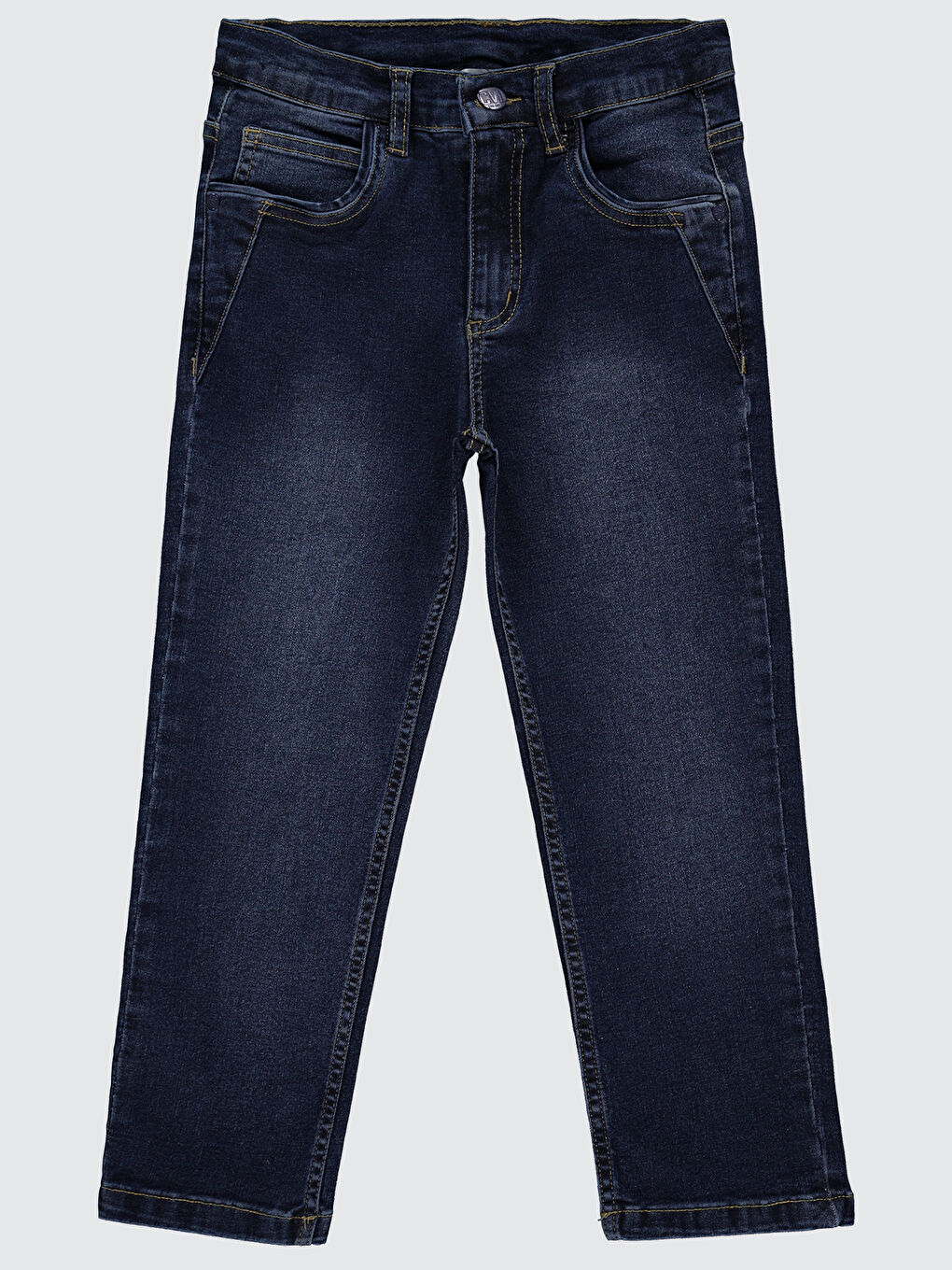 Erkek Çocuk  Jean Pantolon 10-13 Yaş Koyu Mavi