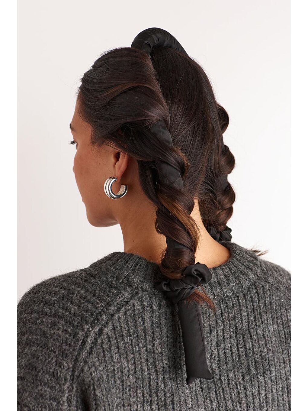 Lazy & Easy Saten Sosis Bigudili Isısız Saç Şekillendirme Seti-7