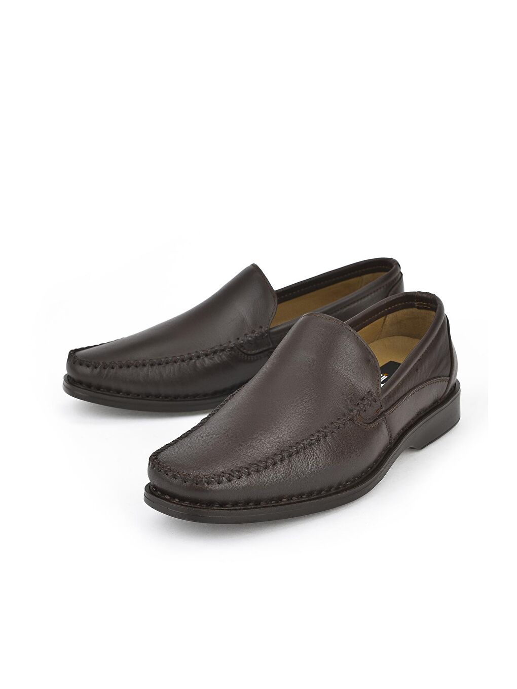 Kahverengi Erkek Hakiki Deri Ayakkabı 13110 O11-1 Kahve-4