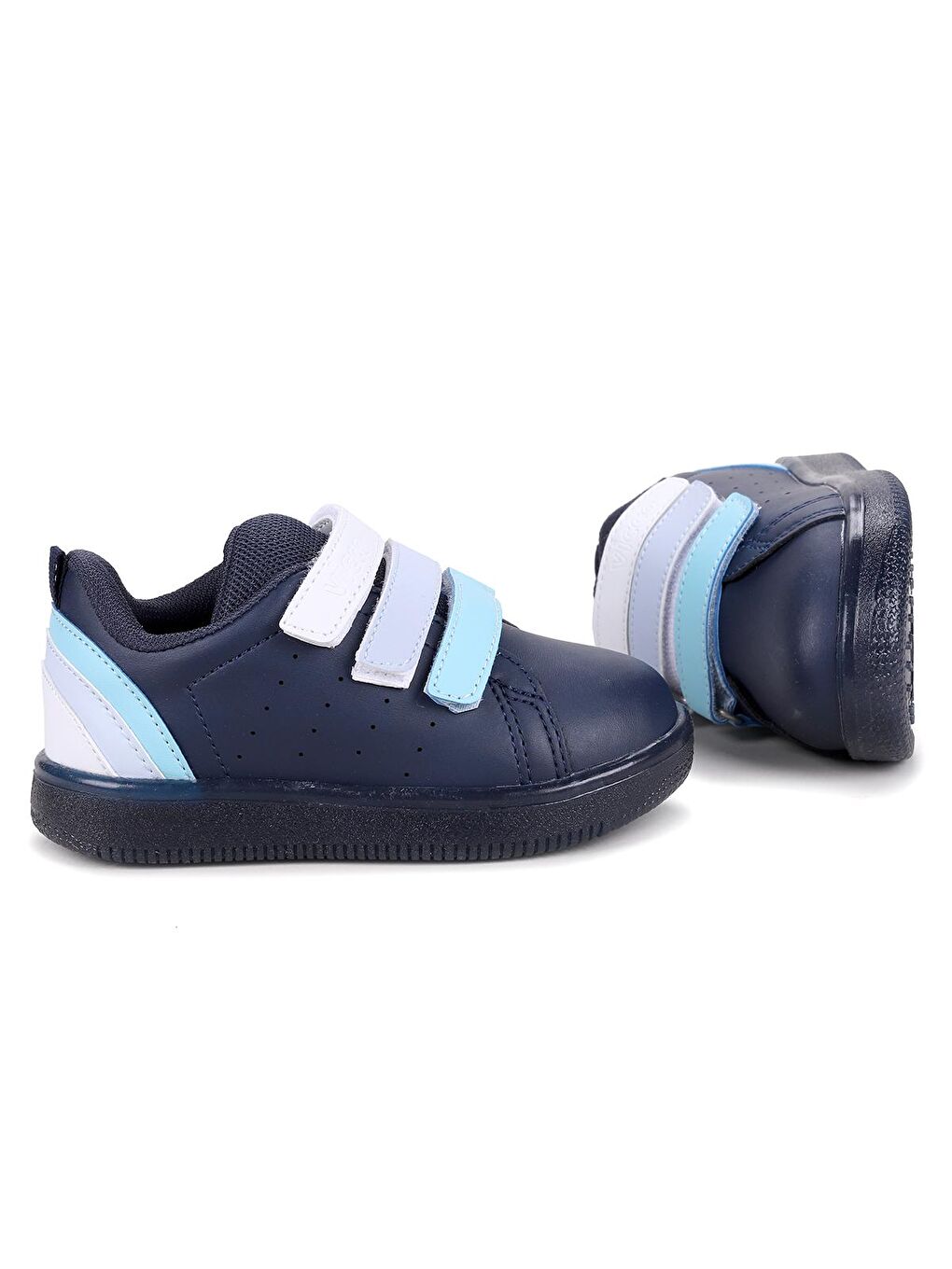 Lacivert Sun Günlük Işıklı Cırtlı Kız/Erkek Çocuk Spor Ayakkabı 220.21Y.212