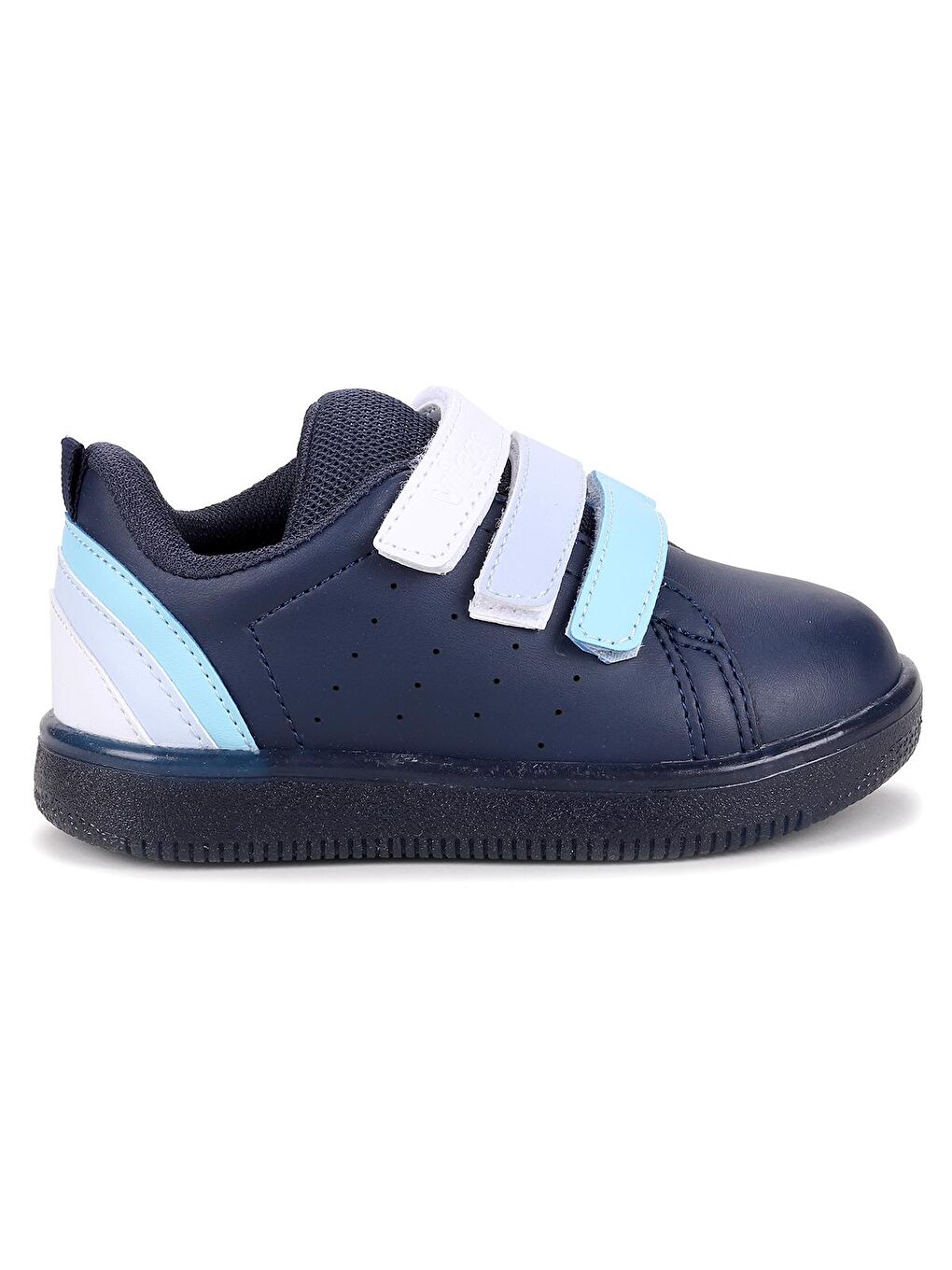 Lacivert Sun Günlük Işıklı Cırtlı Kız/Erkek Çocuk Spor Ayakkabı 220.21Y.212-3