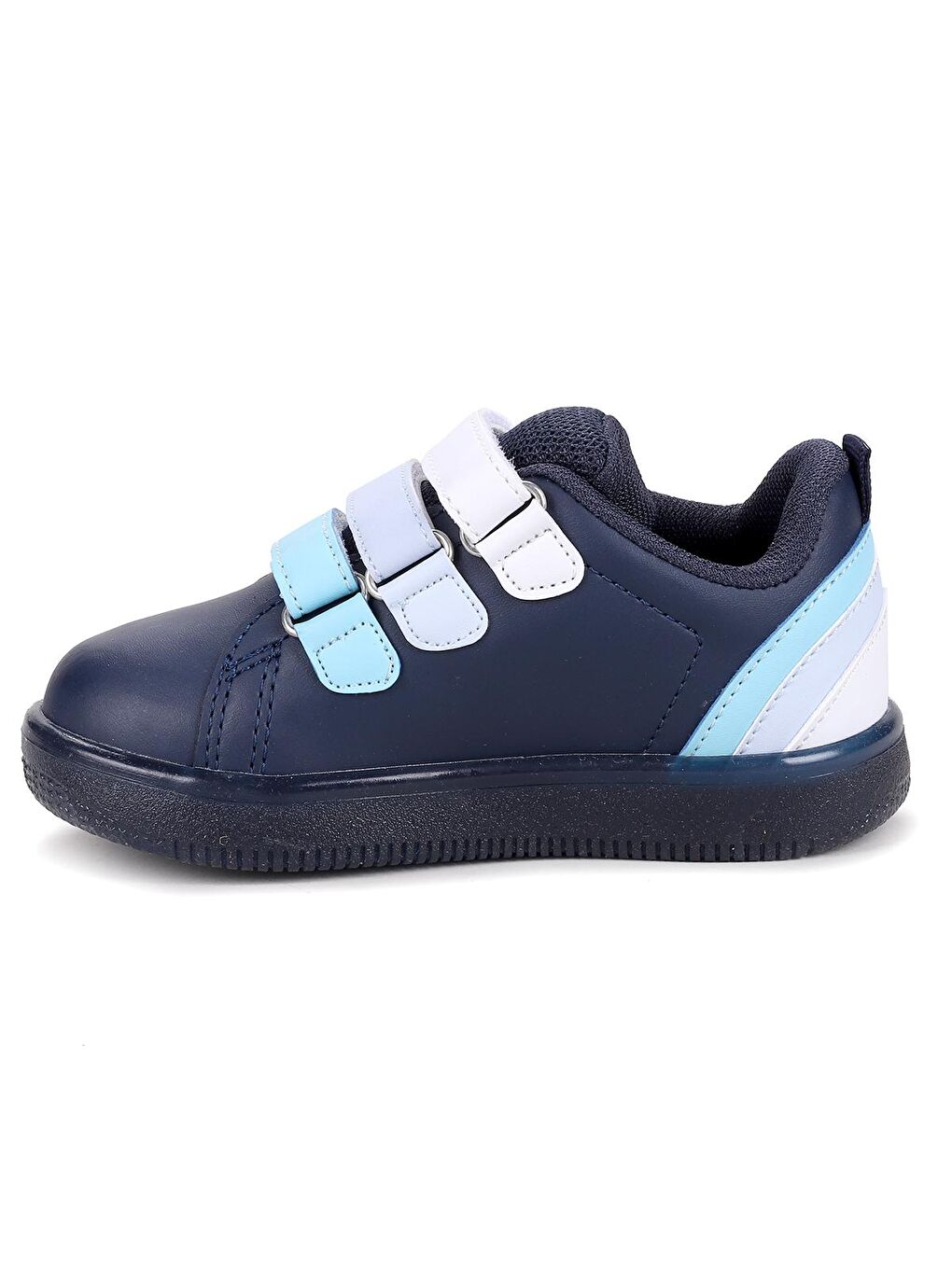 Lacivert Sun Günlük Işıklı Cırtlı Kız/Erkek Çocuk Spor Ayakkabı 220.21Y.212-4
