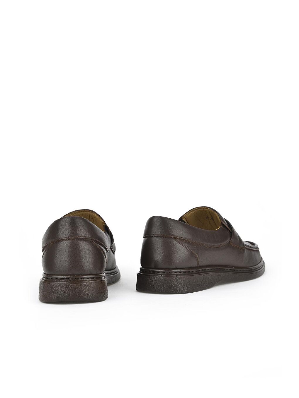 Kahverengi Erkek Hakiki Deri Ayakkabı 13110 705 1 Kahve-2