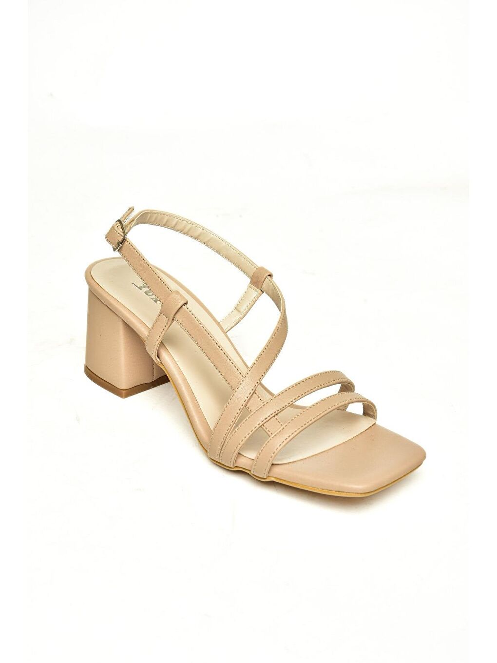 Bej H922741009 Vizon Kadın Topuklu Ayakkabı-1