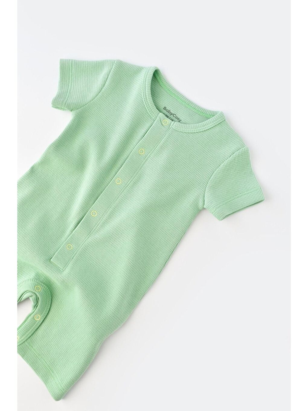 Turkuaz Organik Kısa Kollu Tulum csyw1013-4