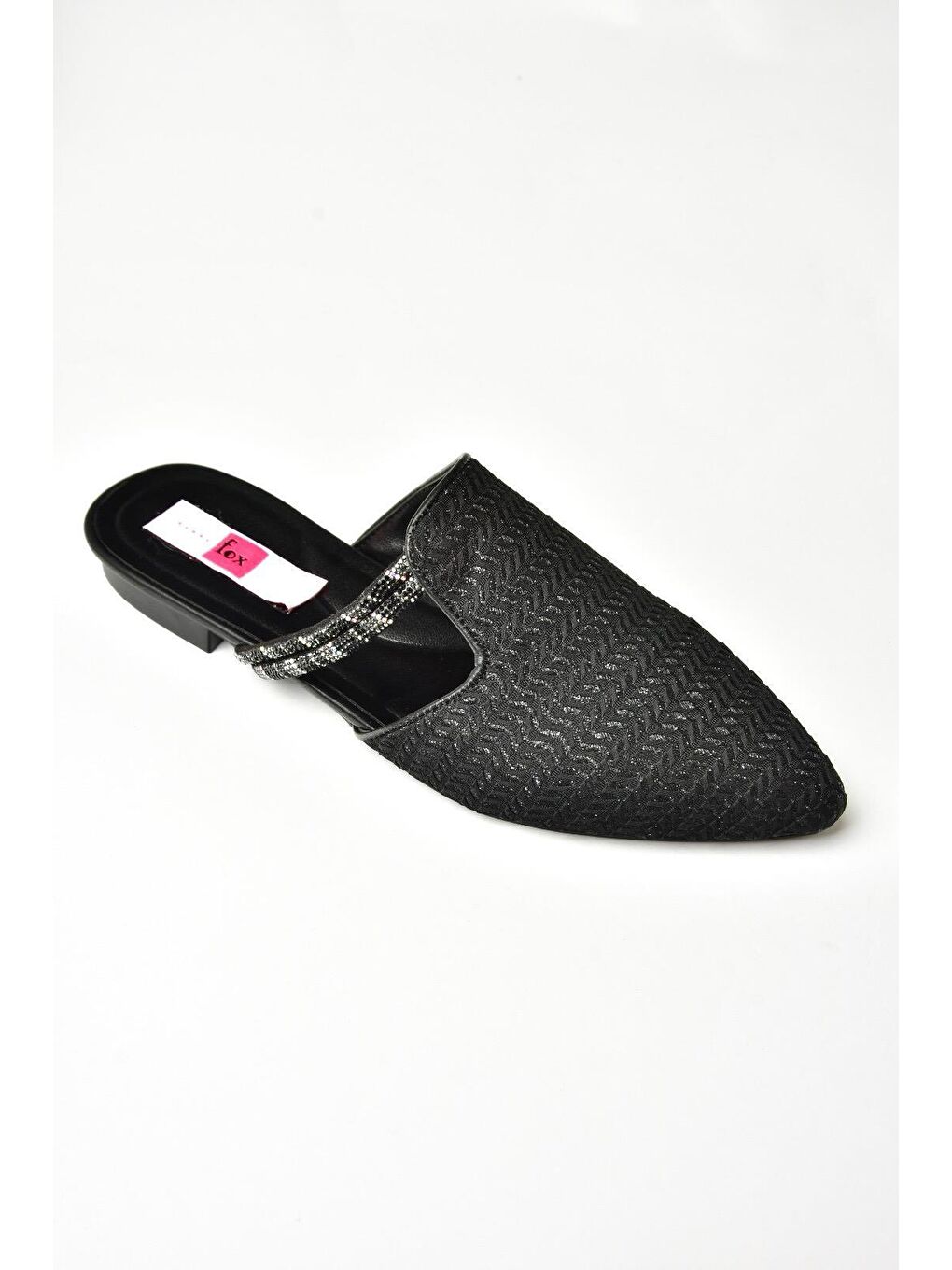 P8200314 Siyah Kadın Terlik-1