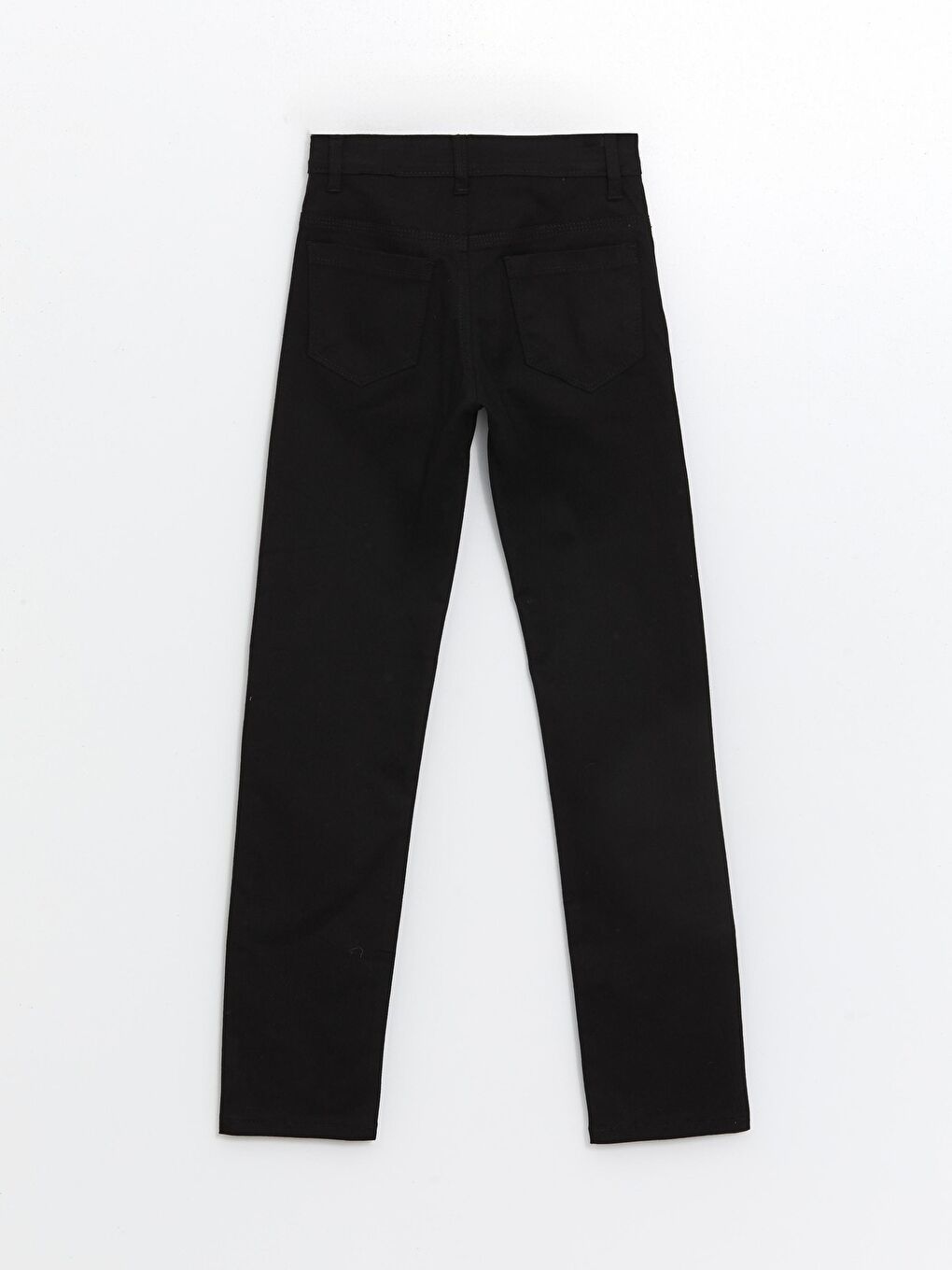 Siyah Ayar Lastikli  Okul Pantolonu-1