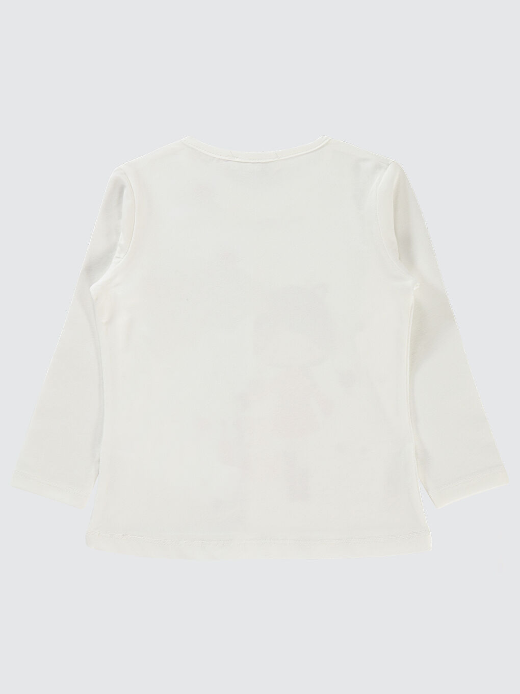 Girls Kız Çocuk Sweatshirt 2-5 Yaş Ekru-1