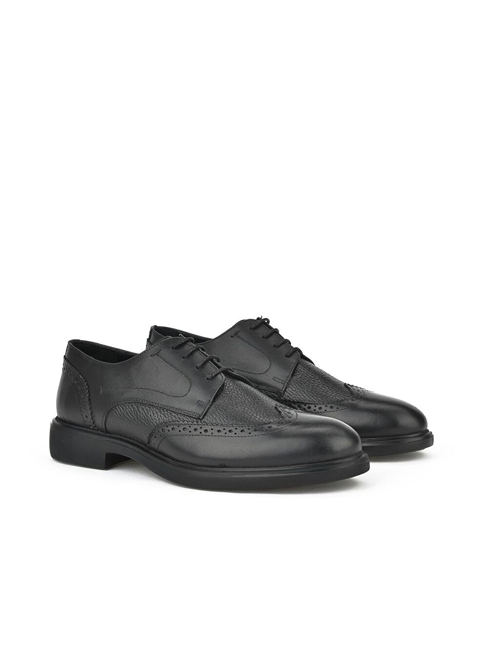 Erkek Hakiki Deri Ayakkabı 1331019Z222 Siyah-1