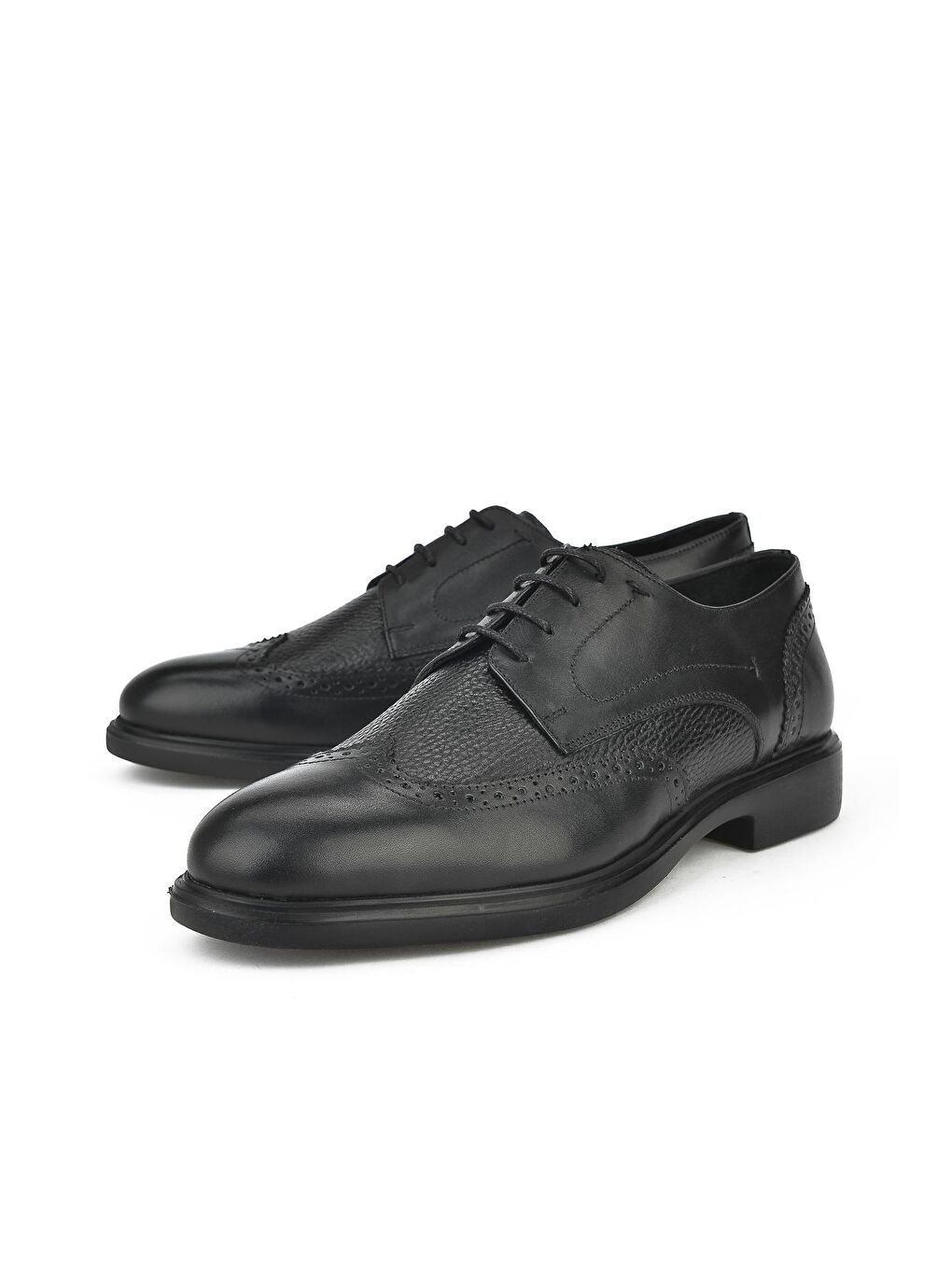 Erkek Hakiki Deri Ayakkabı 1331019Z222 Siyah-4