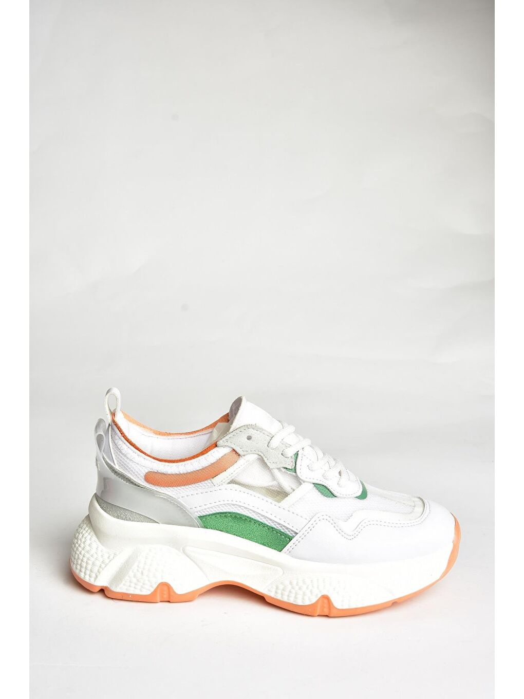 U9735682 Beyaz/Turuncu Kadın Sneakers