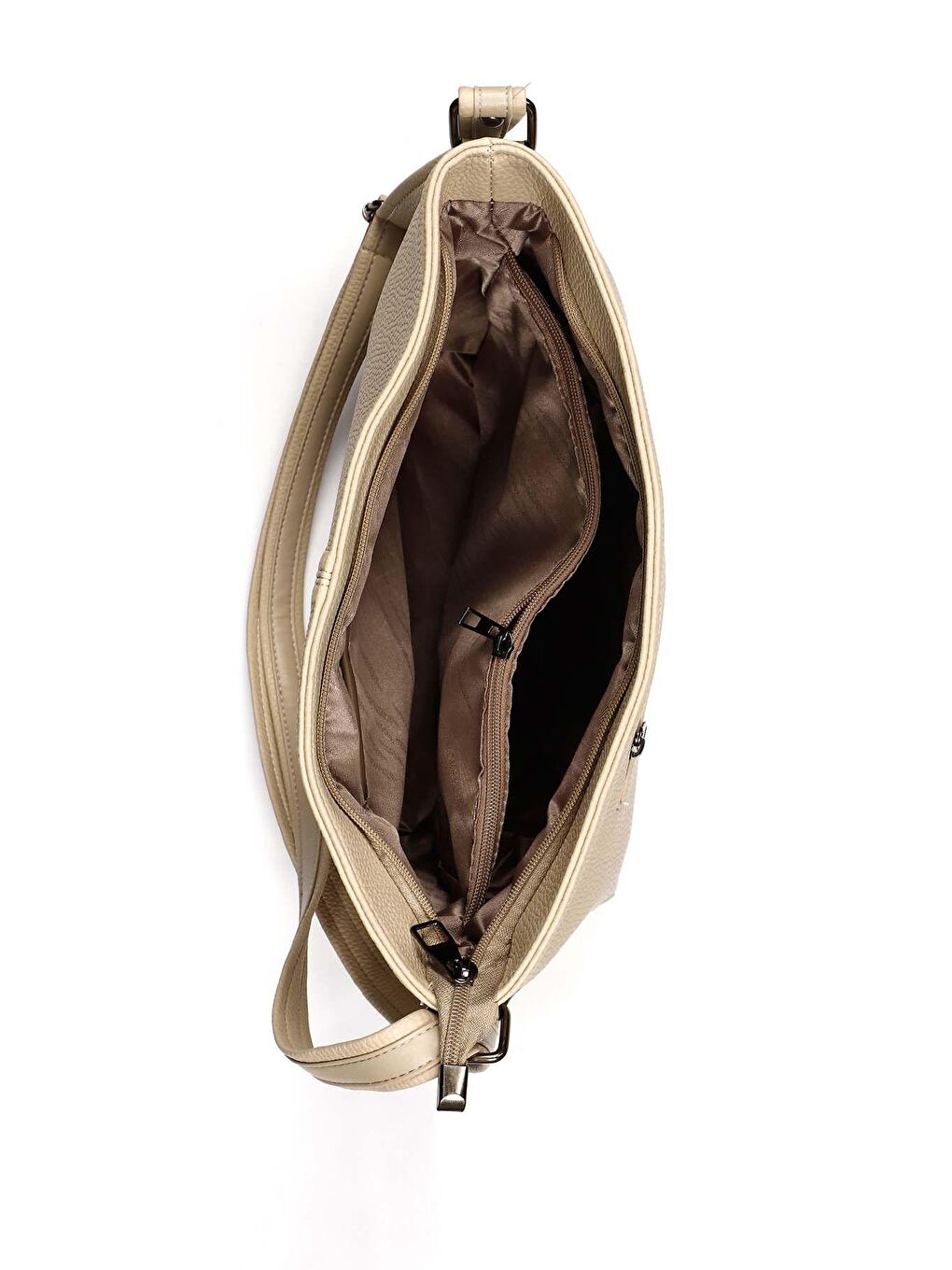 Bej Büyük Boy Kadın Omuz Çantası B6818-4