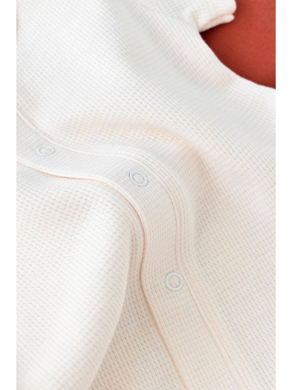 Ekru Organik Kısa Kollu Tulum csyw1014-3