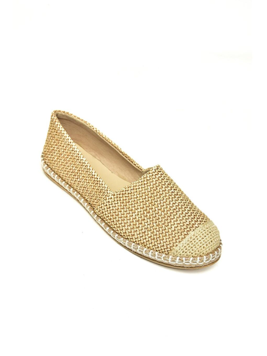 Bej D280250017 Ten Kadın Ayakkabı-1