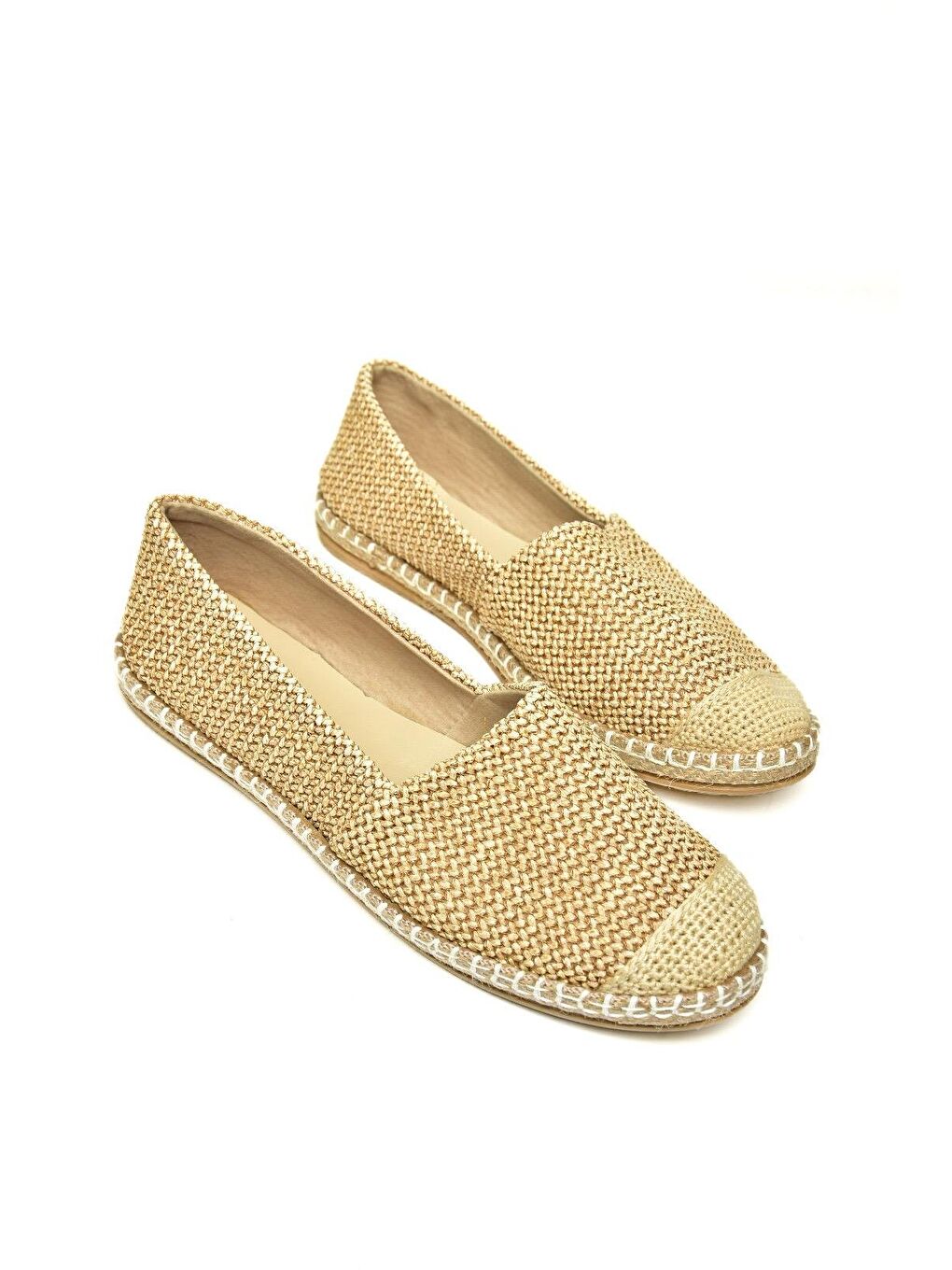 Bej D280250017 Ten Kadın Ayakkabı-2